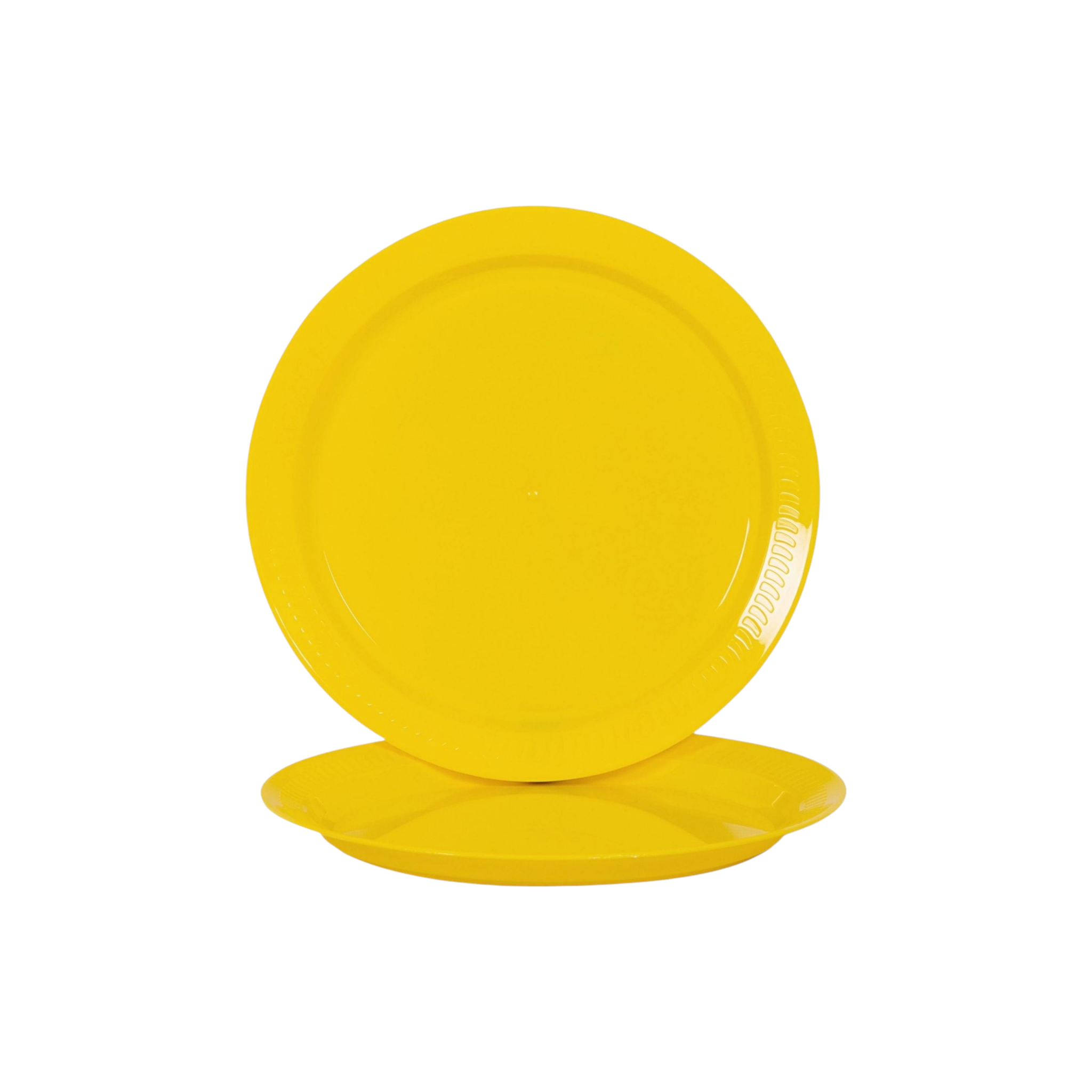 Contour Housewares Plastic Catering Color Plates 230mm Large 10pack Buzz