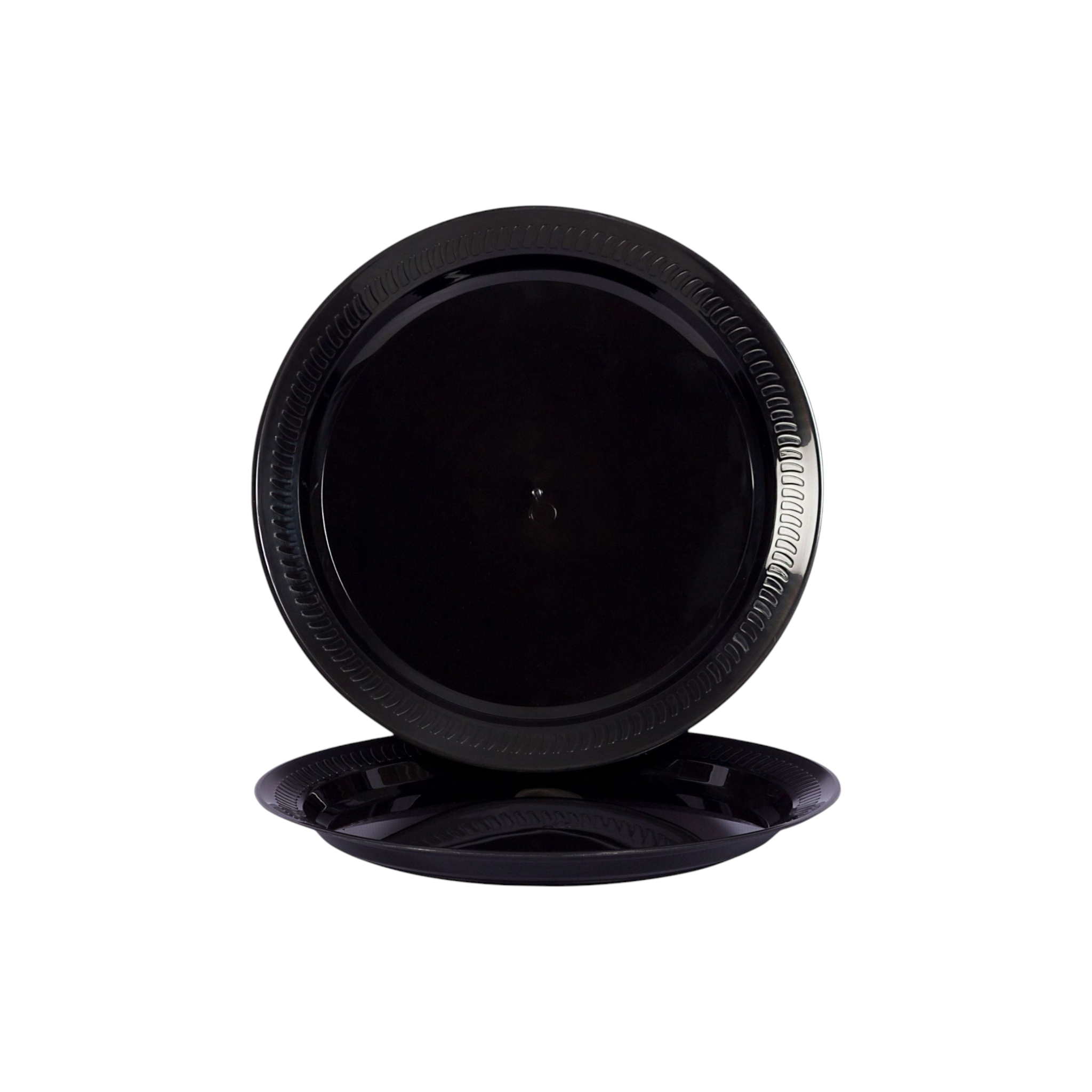 Contour Housewares Plastic Catering Color Plates 230mm Large 10pack Buzz