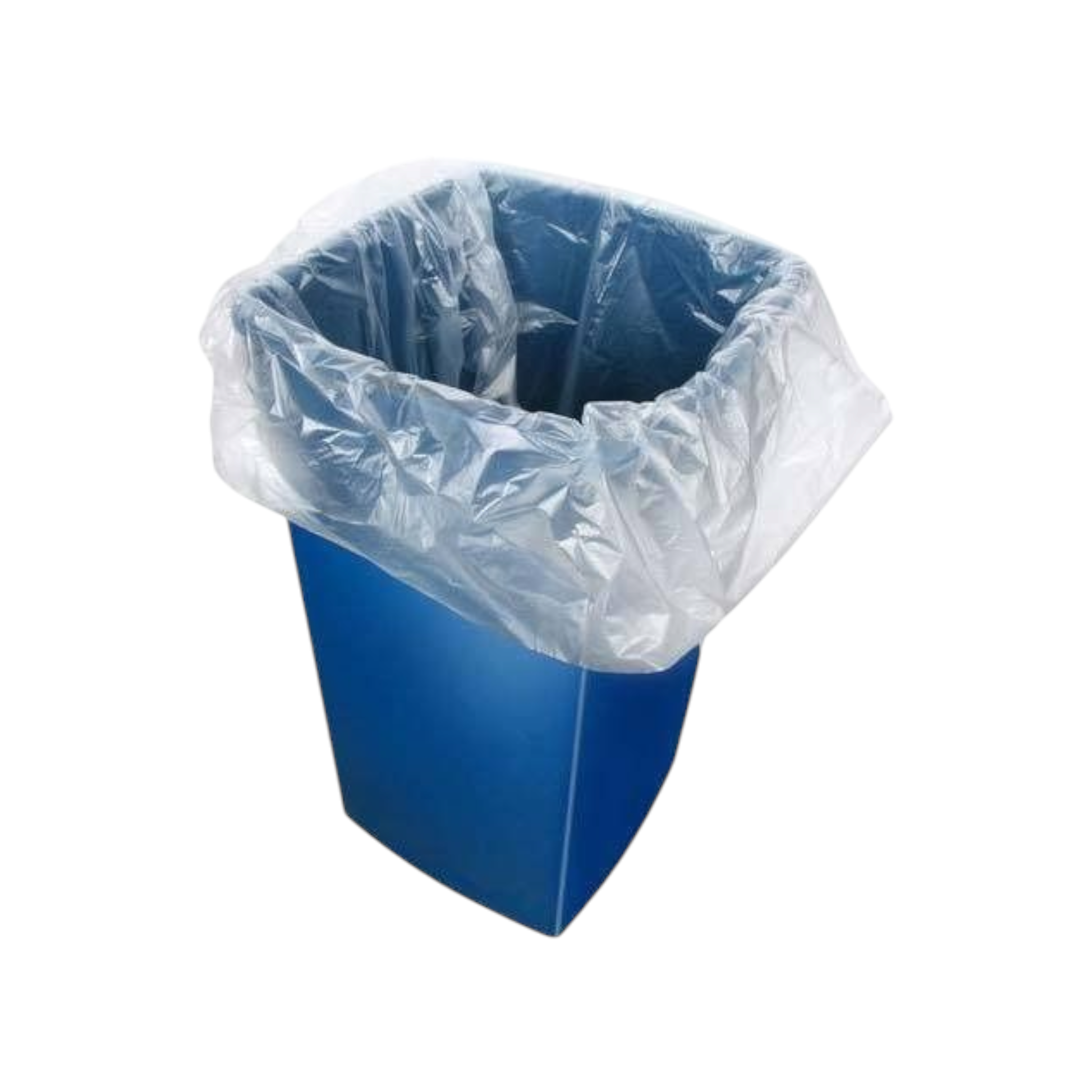 Refuse Bags 75x95cm 50microns Clear Plastic 100pack