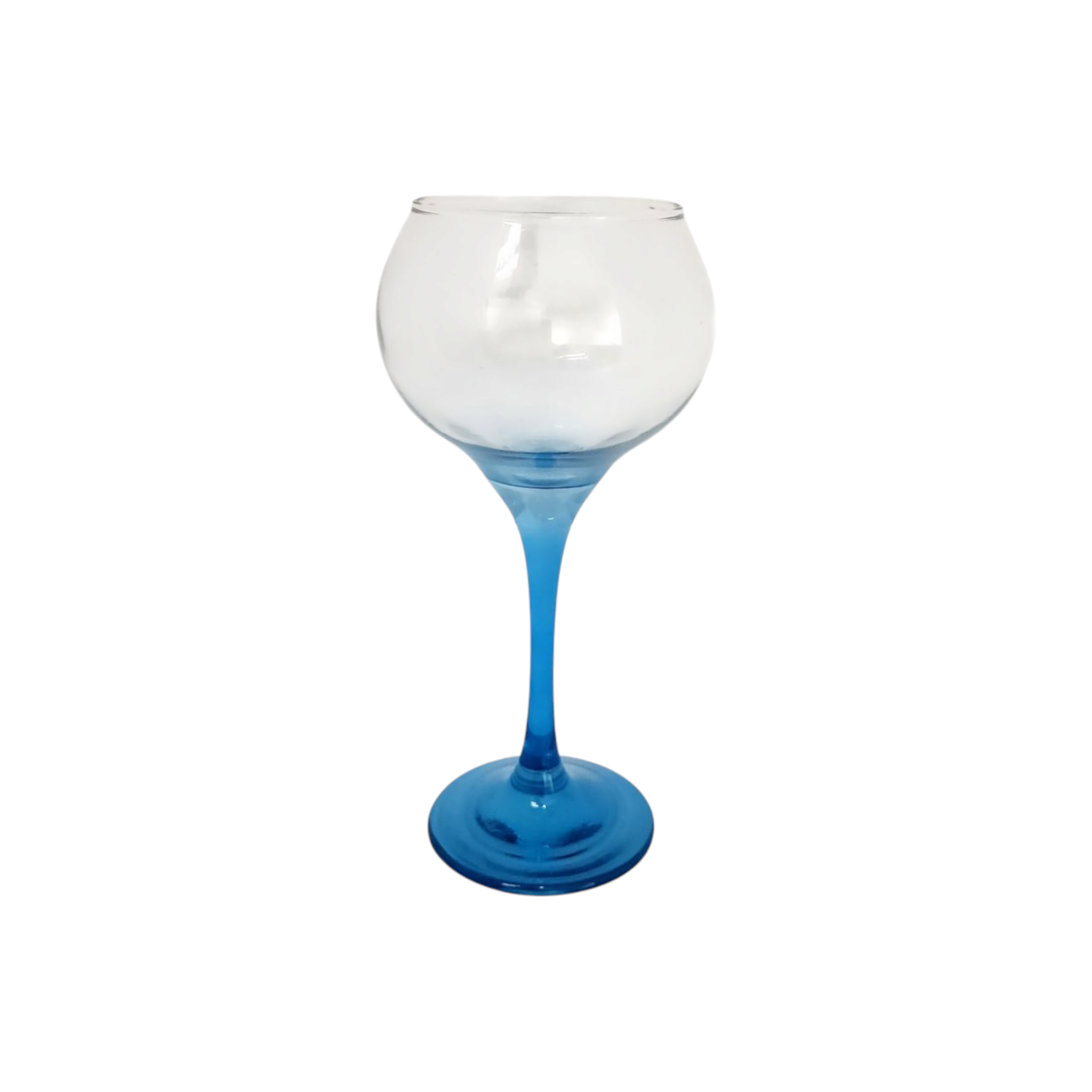 Glass Tumbler 300ml Color Stemmed SGN714 1pc