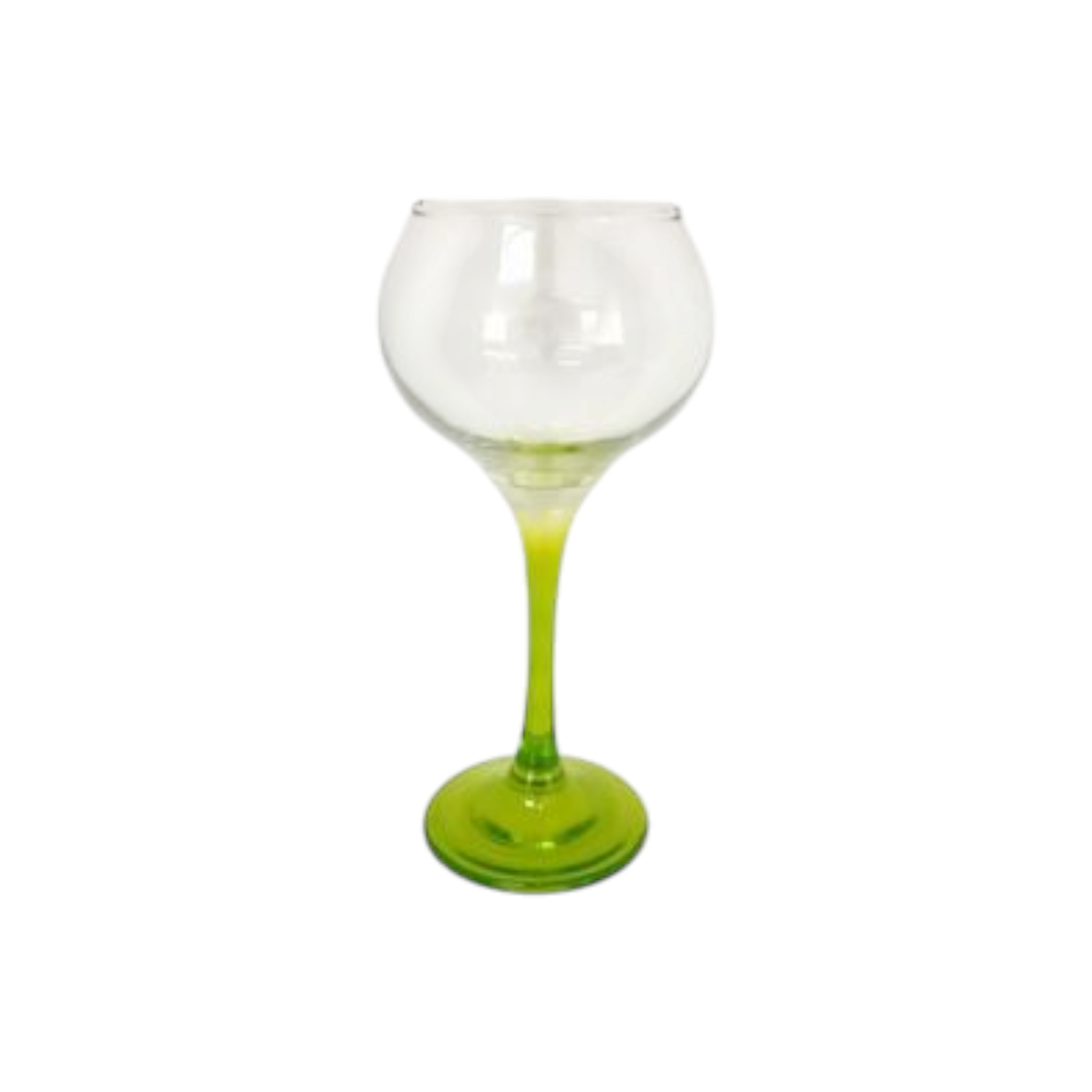 Glass Tumbler 300ml Color Stemmed SGN714 1pc