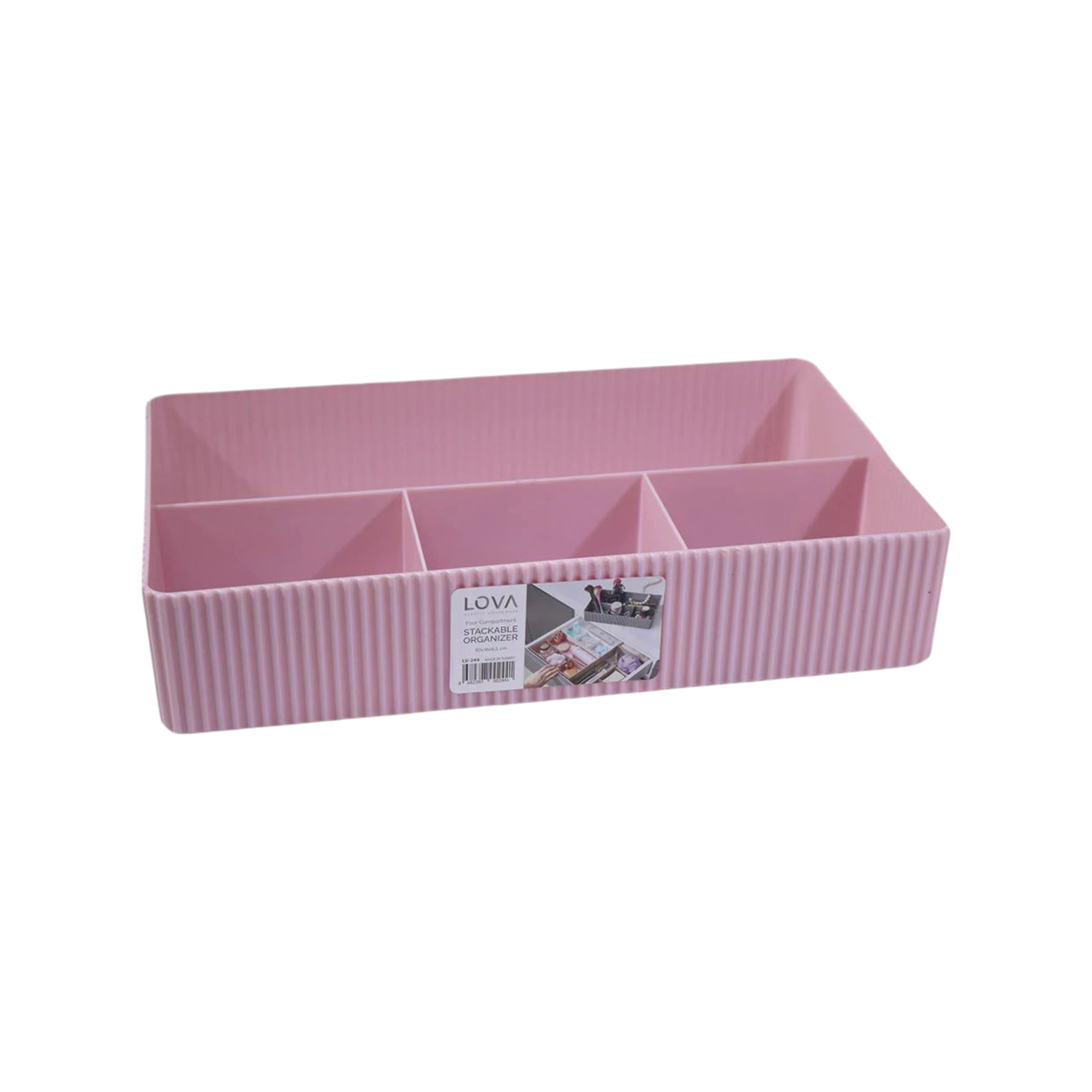 Lova Plastic Split Storage Organizer LV-244
