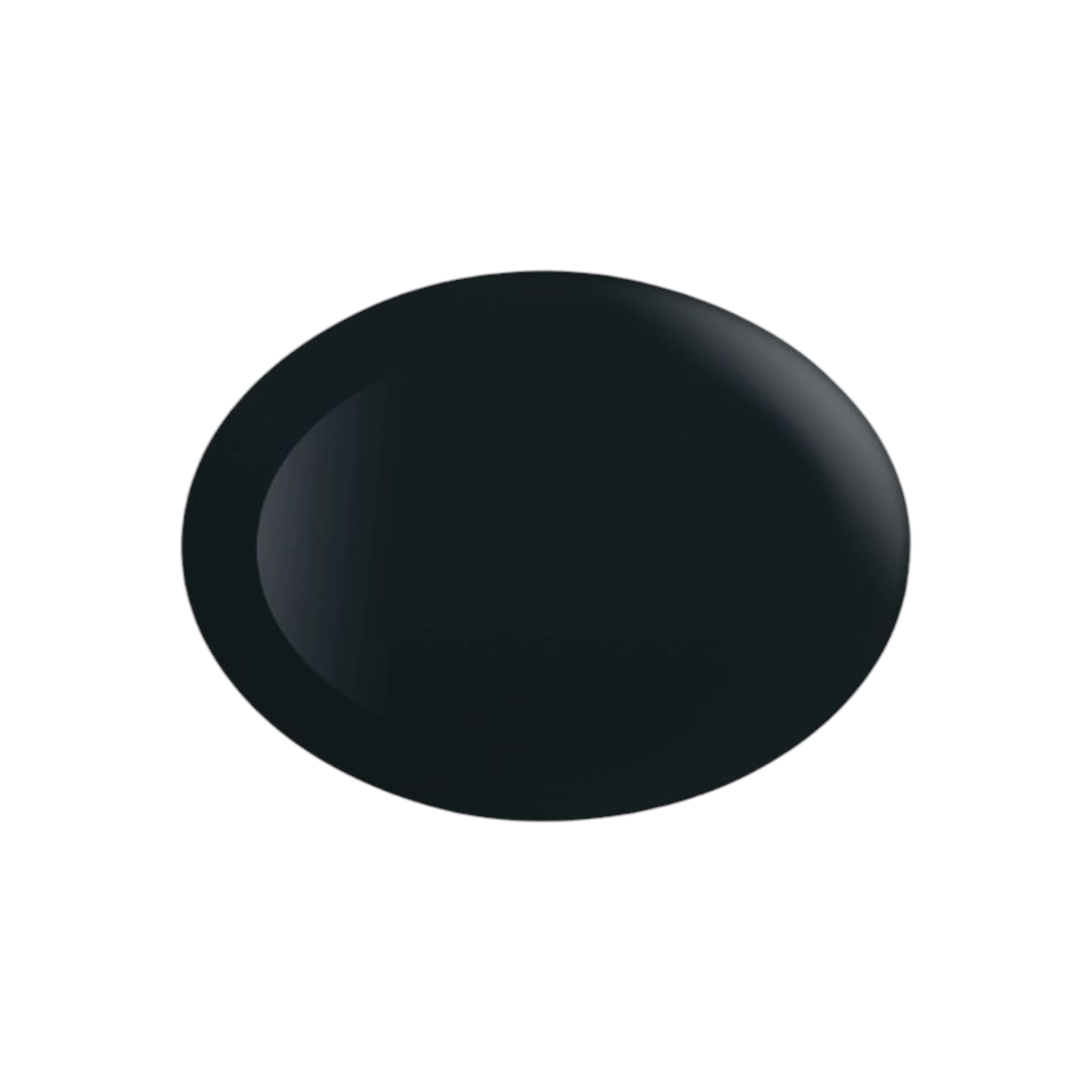 Luminarc Opal Oval Dinner Plate Black 250x330mm 37056