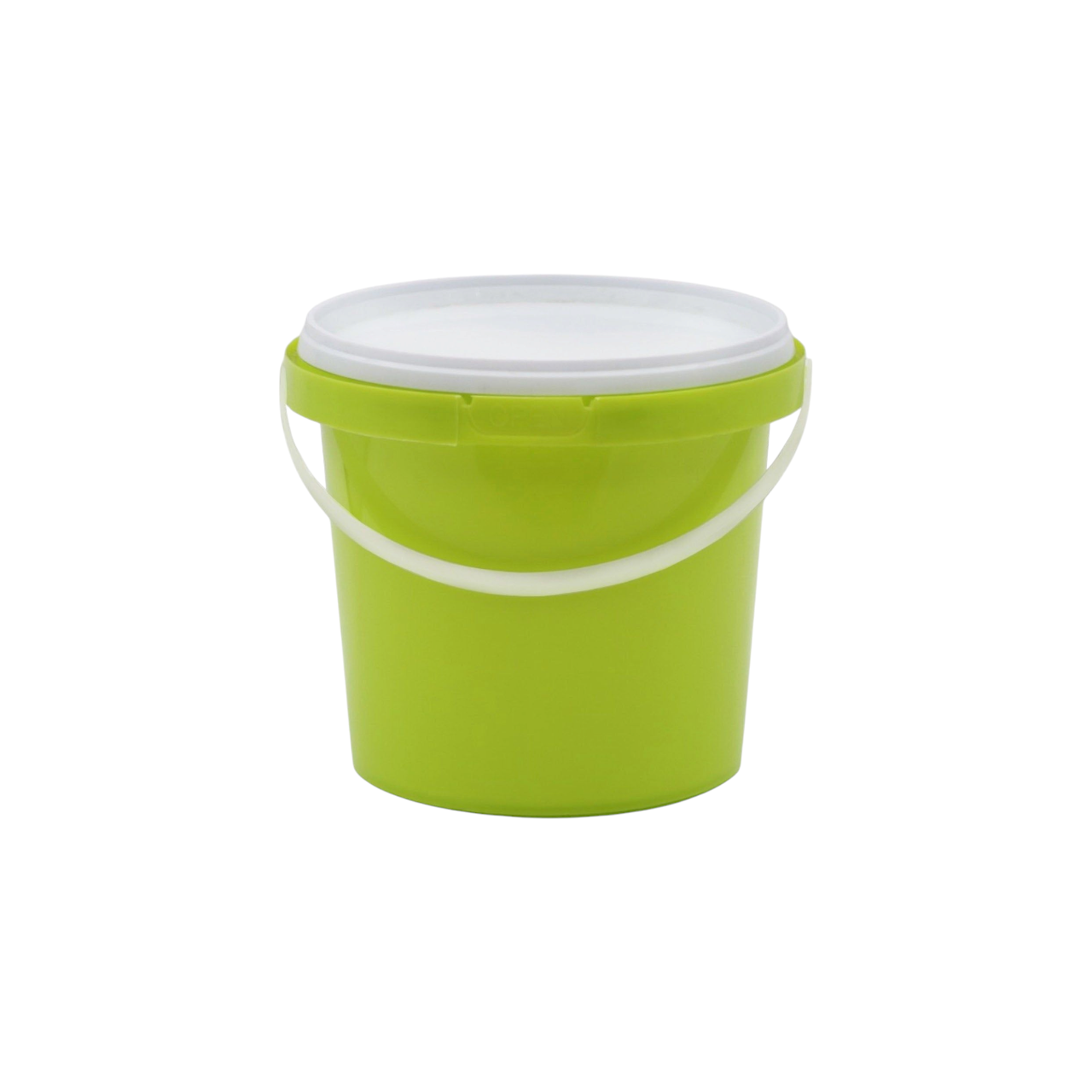1L Plastic Bucket Air Tight with Transparent Lid