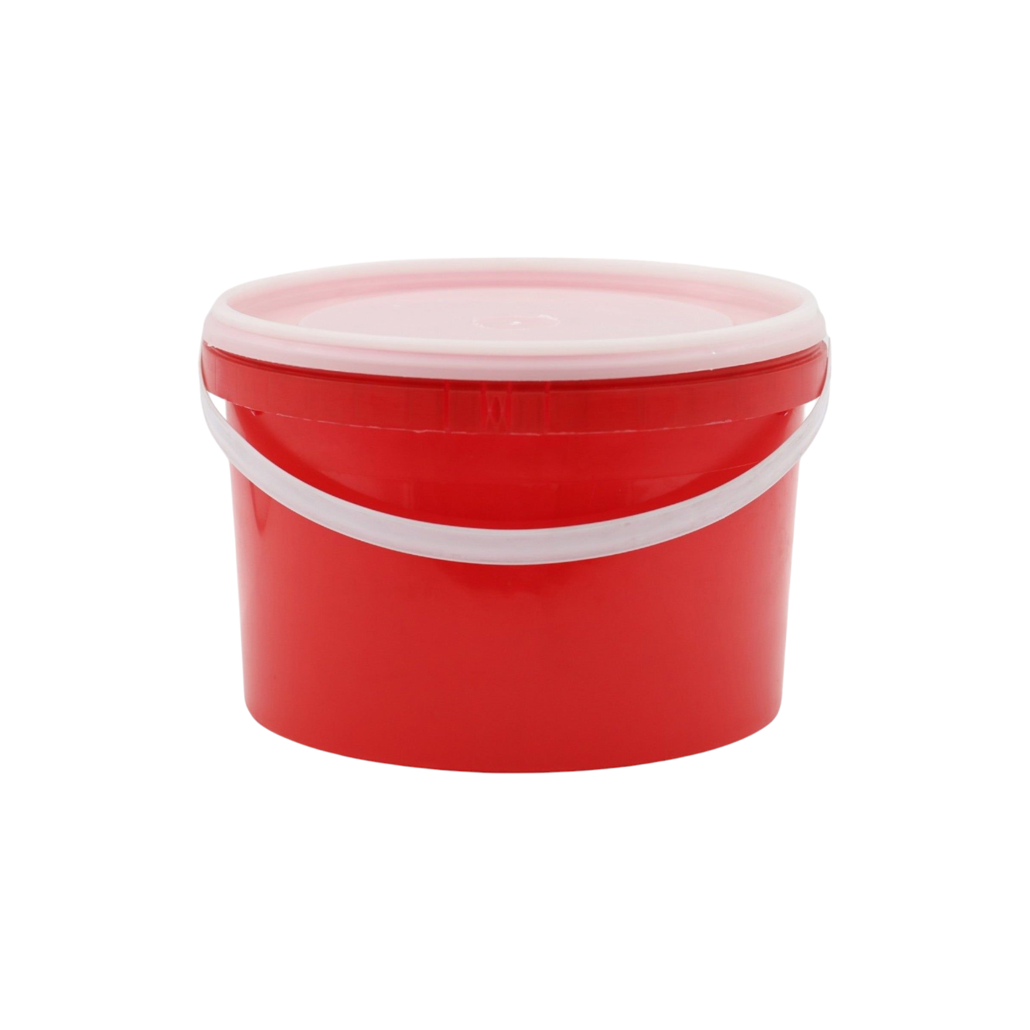 2L Plastic Bucket - Party Bucket Air Tight Lid