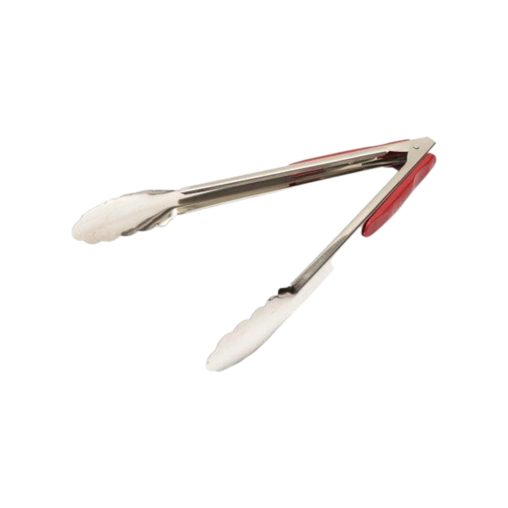 BBQ Braai Tong Stainless Steel with Plastic Grip Handle 36.4cm