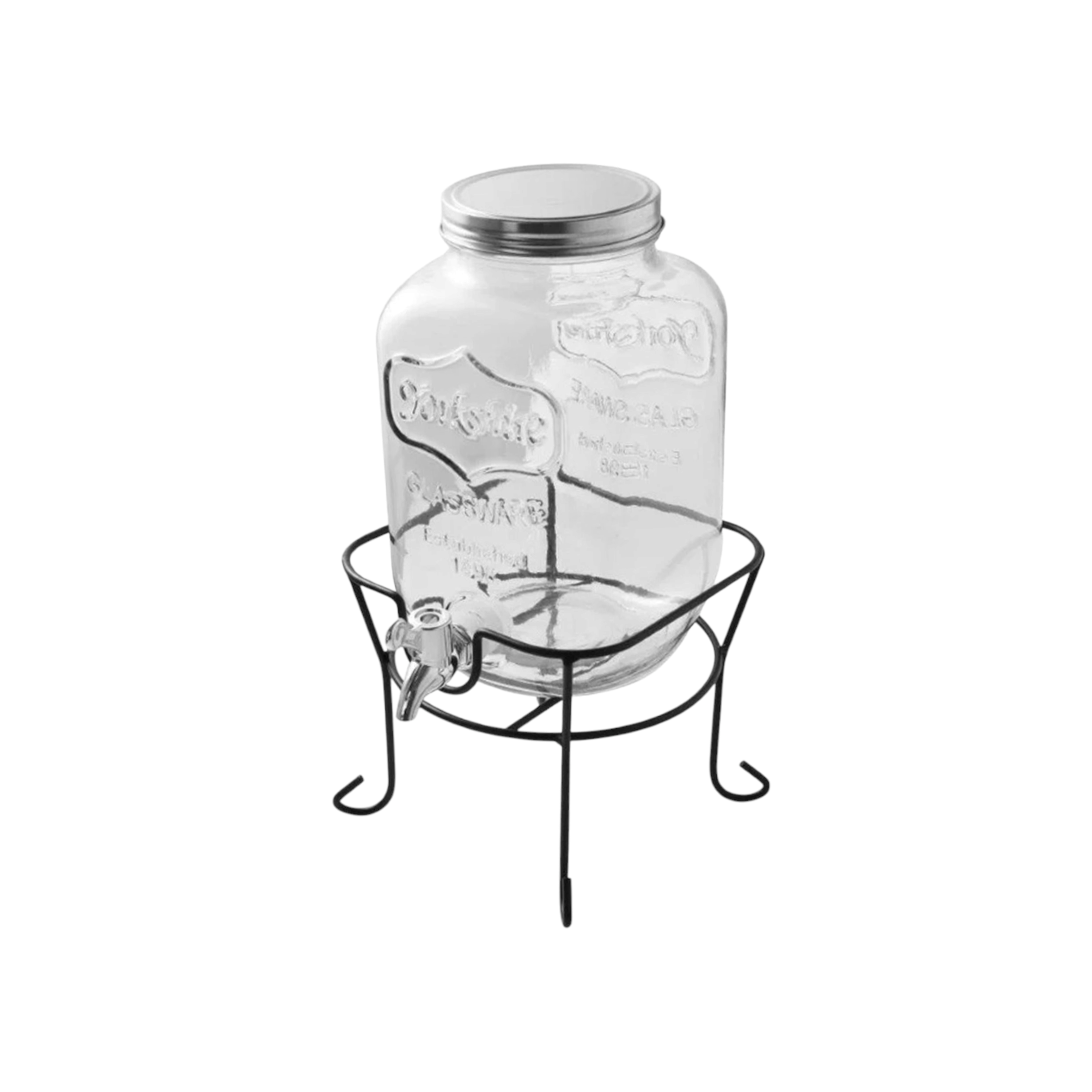 Yorkshire Beverage Dispenser 8L Glass with Stand 517