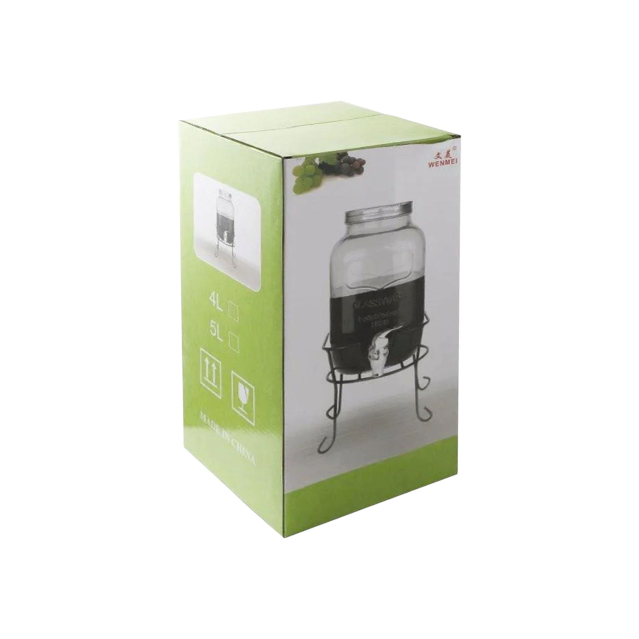 Yorkshire Beverage Dispenser 8L Glass with Stand 517