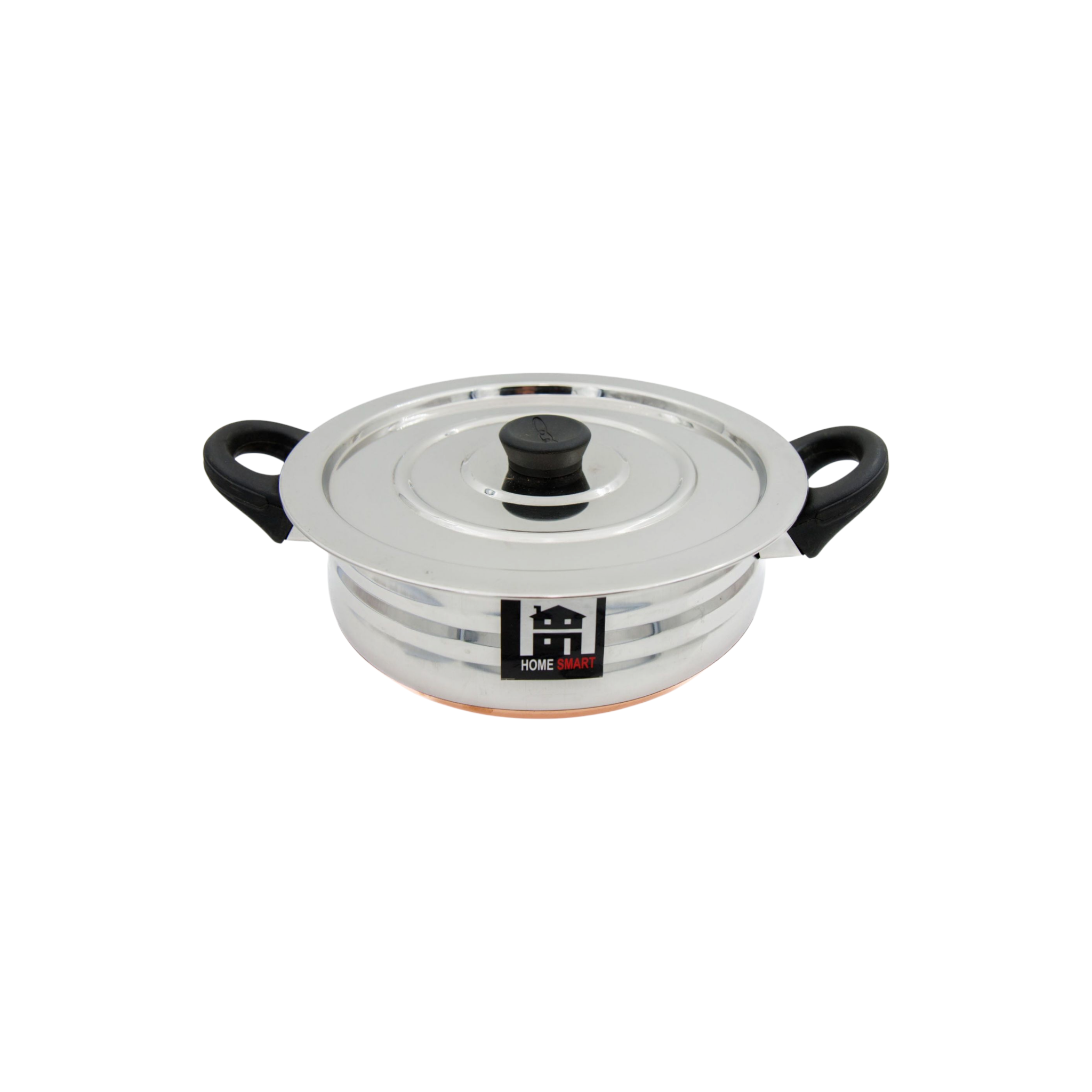 Copper Base Pot with Lid 20cm