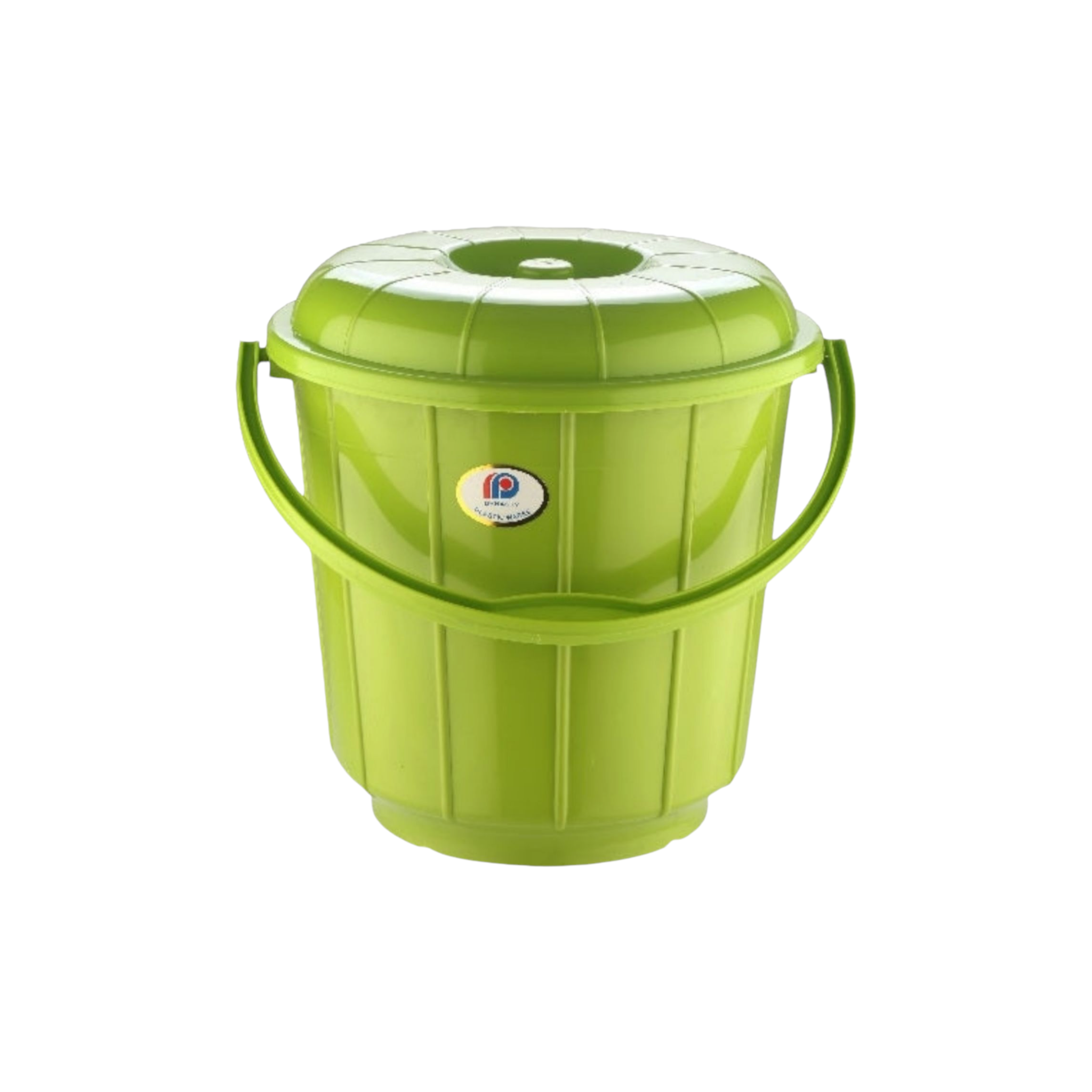 20L Plastic Bucket with Lid 120WLPH