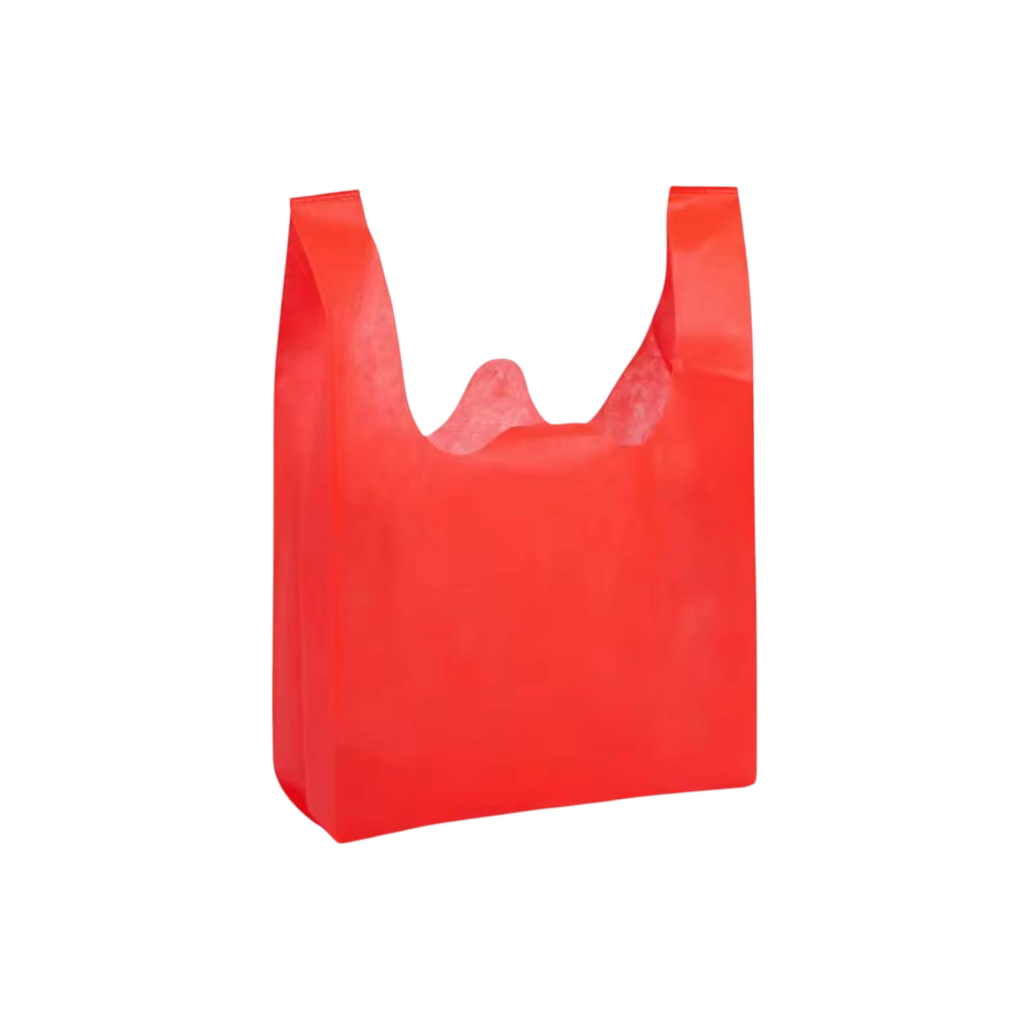 Non-Woven VTC Carrier Shopping Bag W-Cut Handle 60x35+16cm