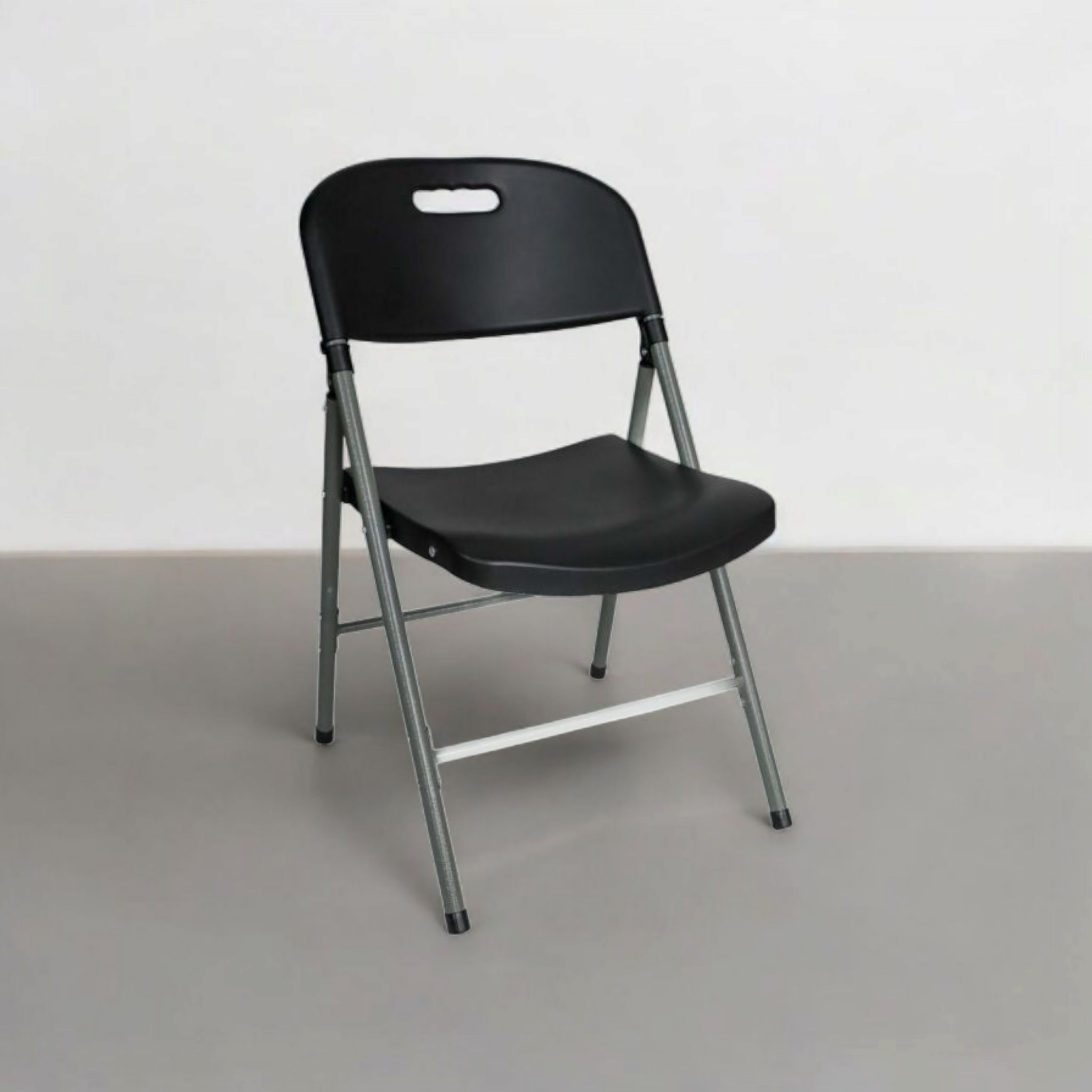 Folding Chair Black Medium Duty Catering