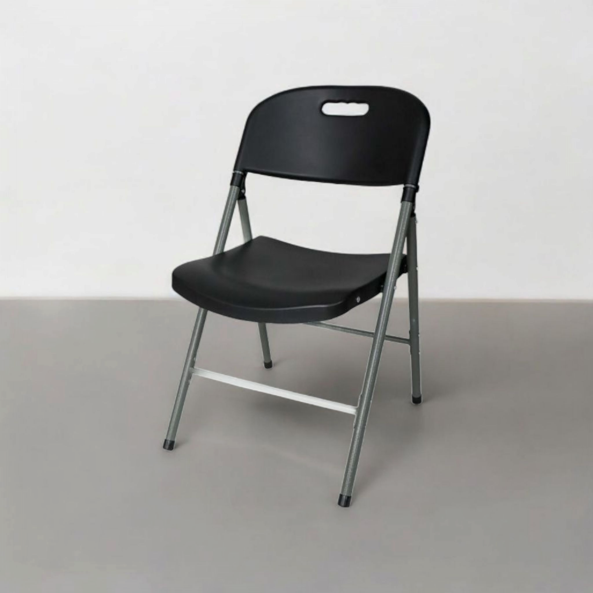 Folding Chair Black Medium Duty Catering