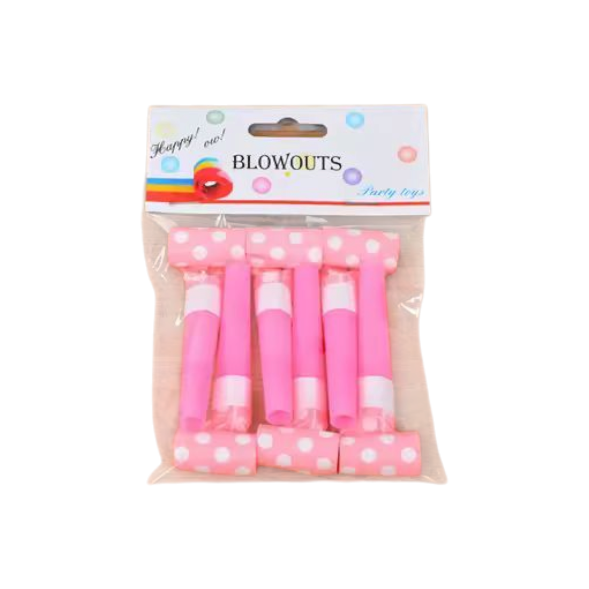 Party Blowout Horn 6cm 10pack