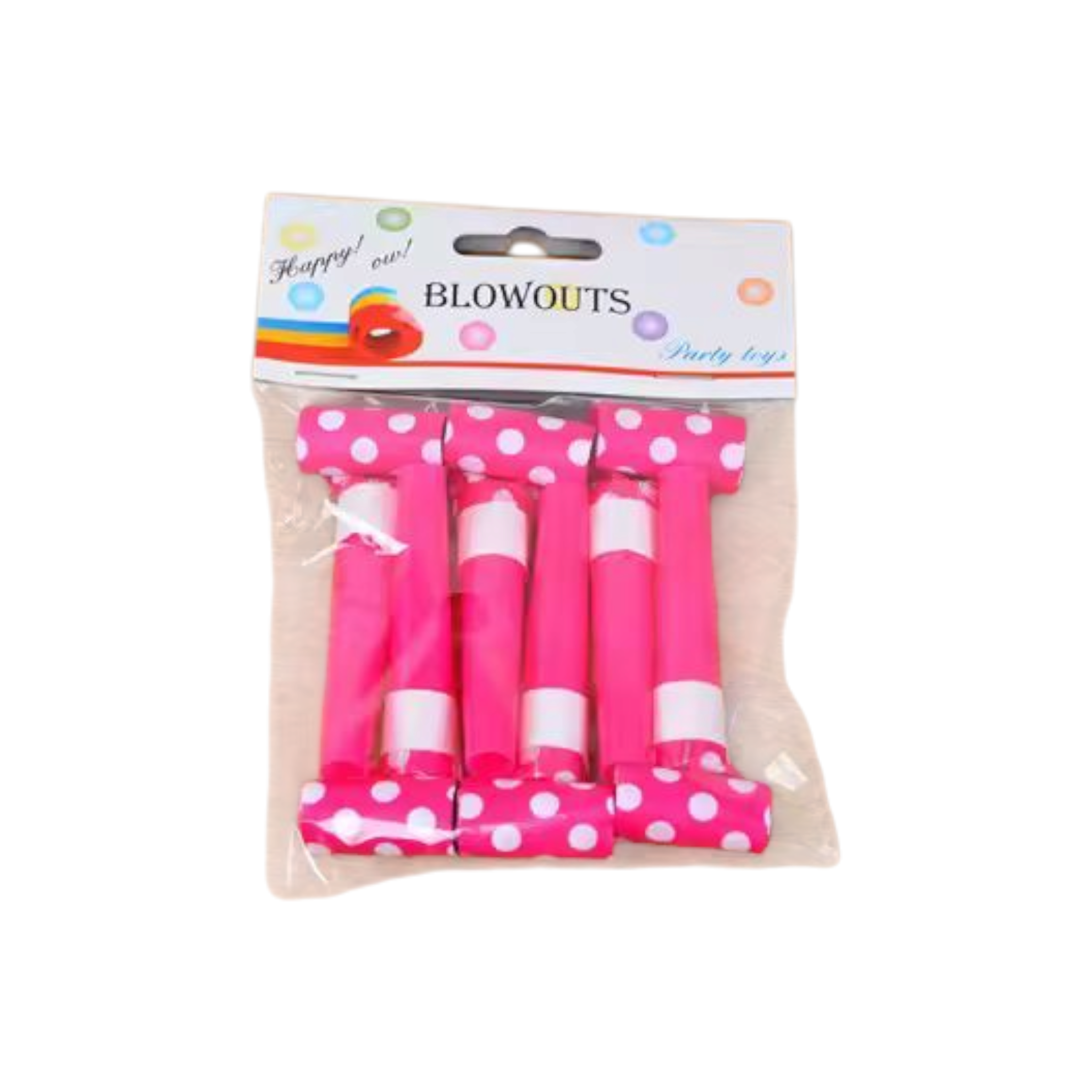 Party Blowout Horn 6cm 10pack