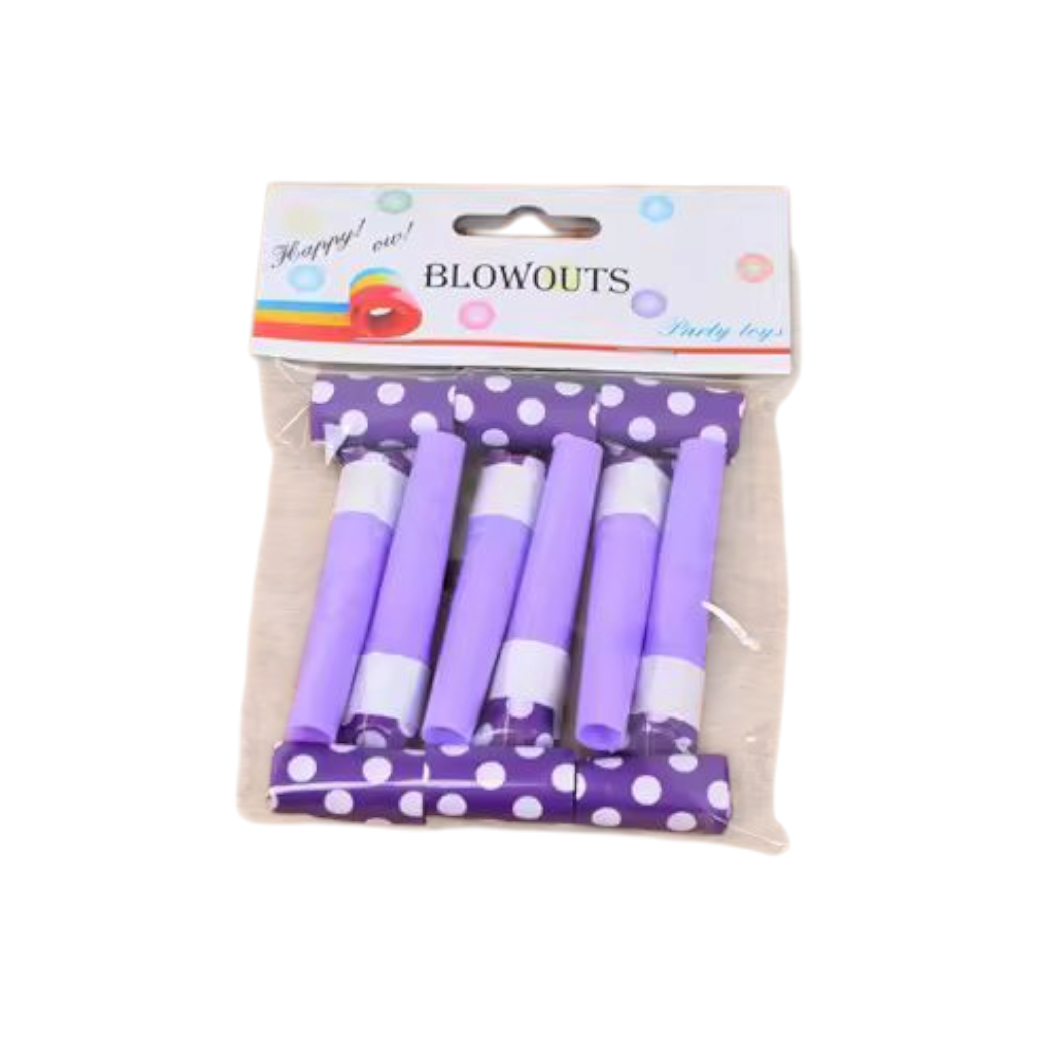 Party Blowout Horn 6cm 10pack