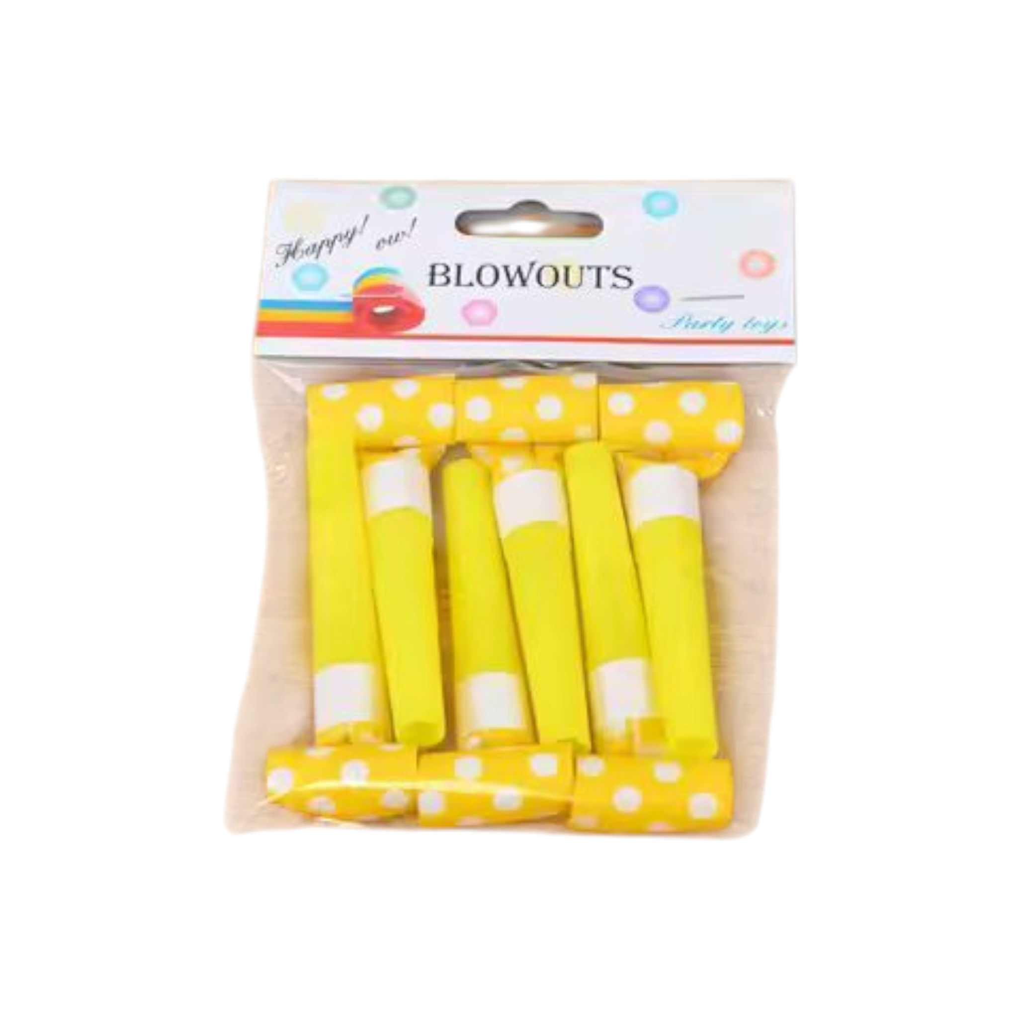 Party Blowout Horn 6cm 10pack