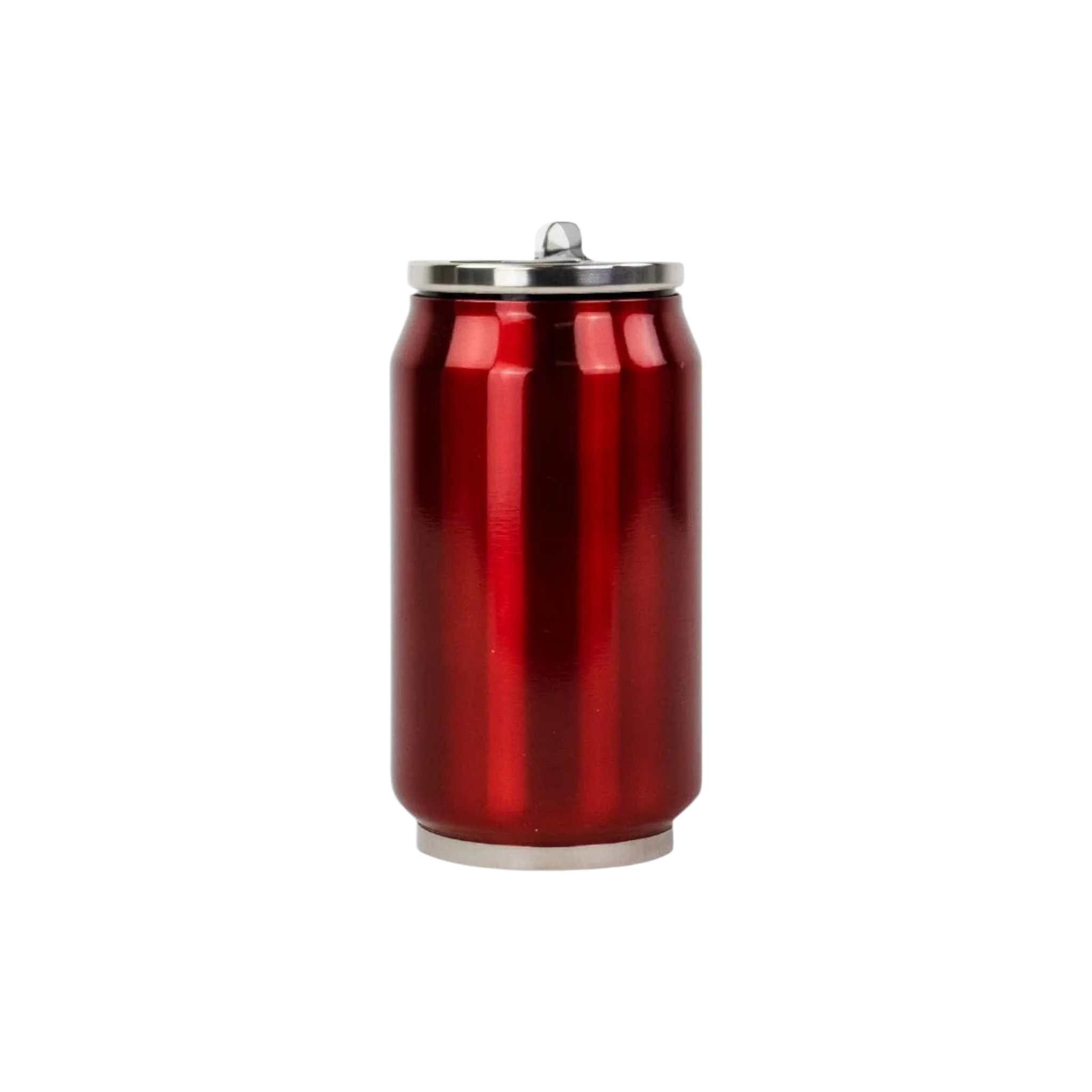 Can Shaped 350ml Thermos Drinking Bottle Flask Stainless Steel Vacuum Cup 14.5x6.4cm