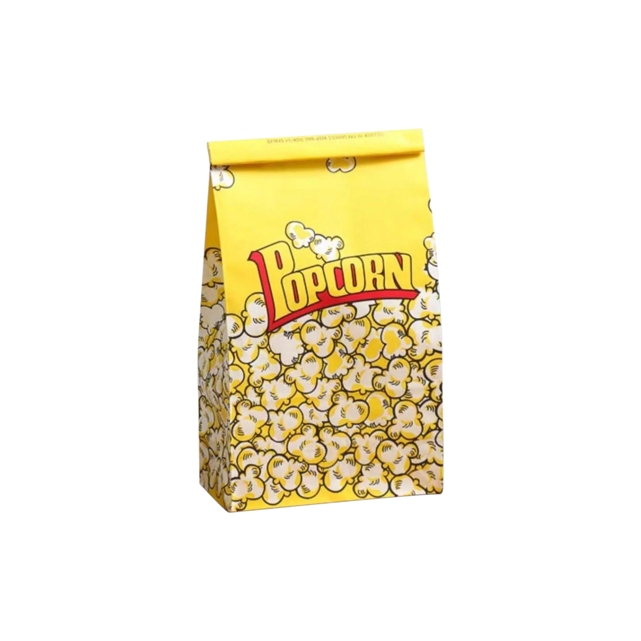Retro Popcorn Paper Bags 10pack