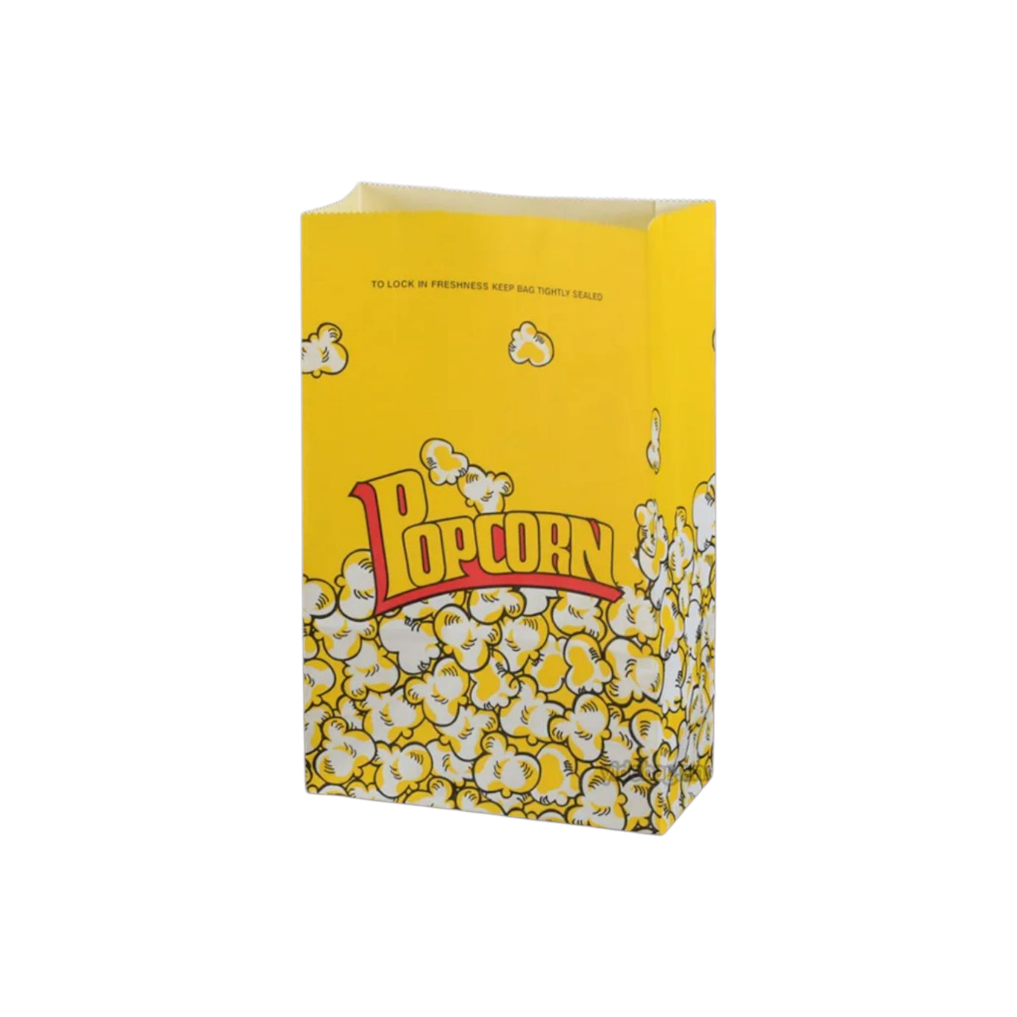 Retro Popcorn Paper Bags 10pack