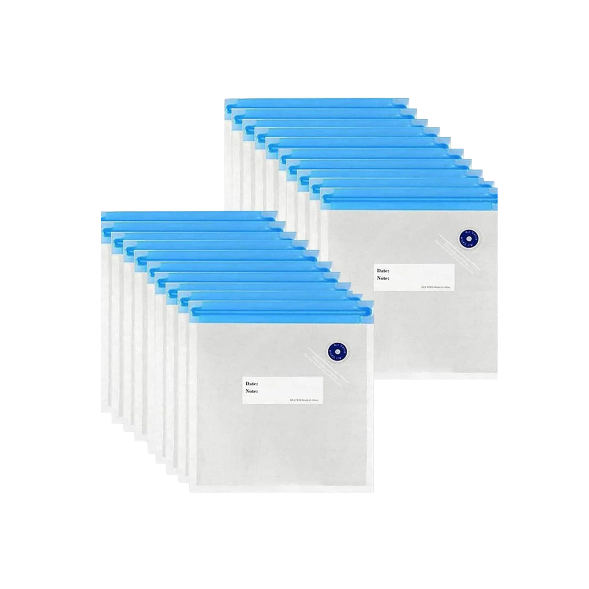 Food Grade Vacuum Seal Storage Bag with Air Valve Evacuation 10pack