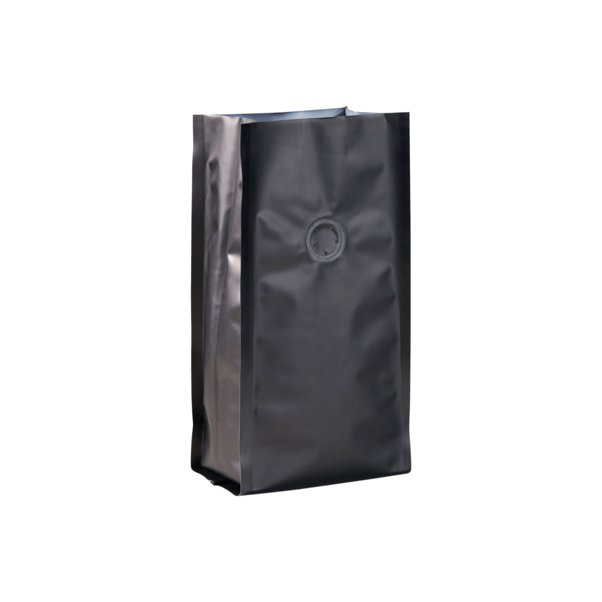 Aluminium Metalized Foil Stand-up Coffee Bag with Valve - Side Gusset & Flat Bottom 10pc