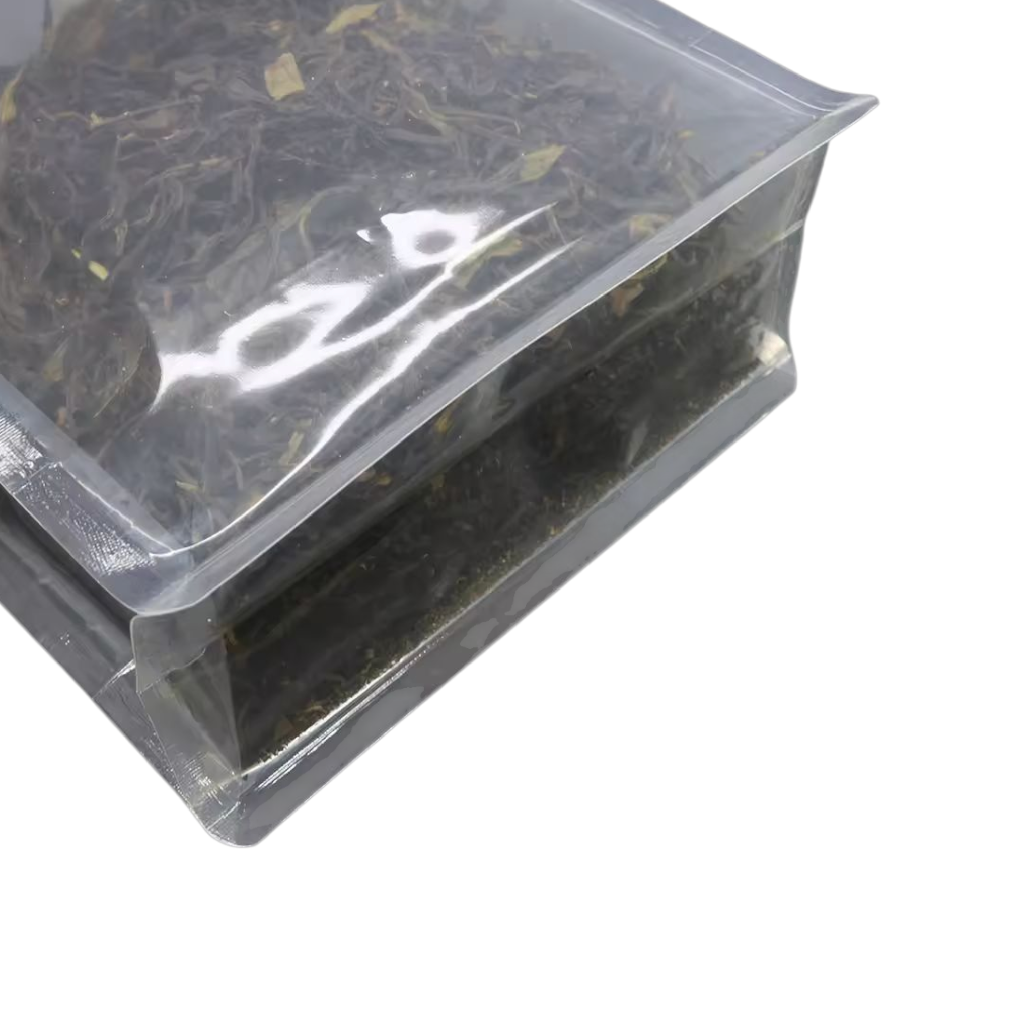 Food Grade Laminated Zip Lock Stand-Up Carry Plastic Bags Frosted with Handle & Flat Bottom 10pack