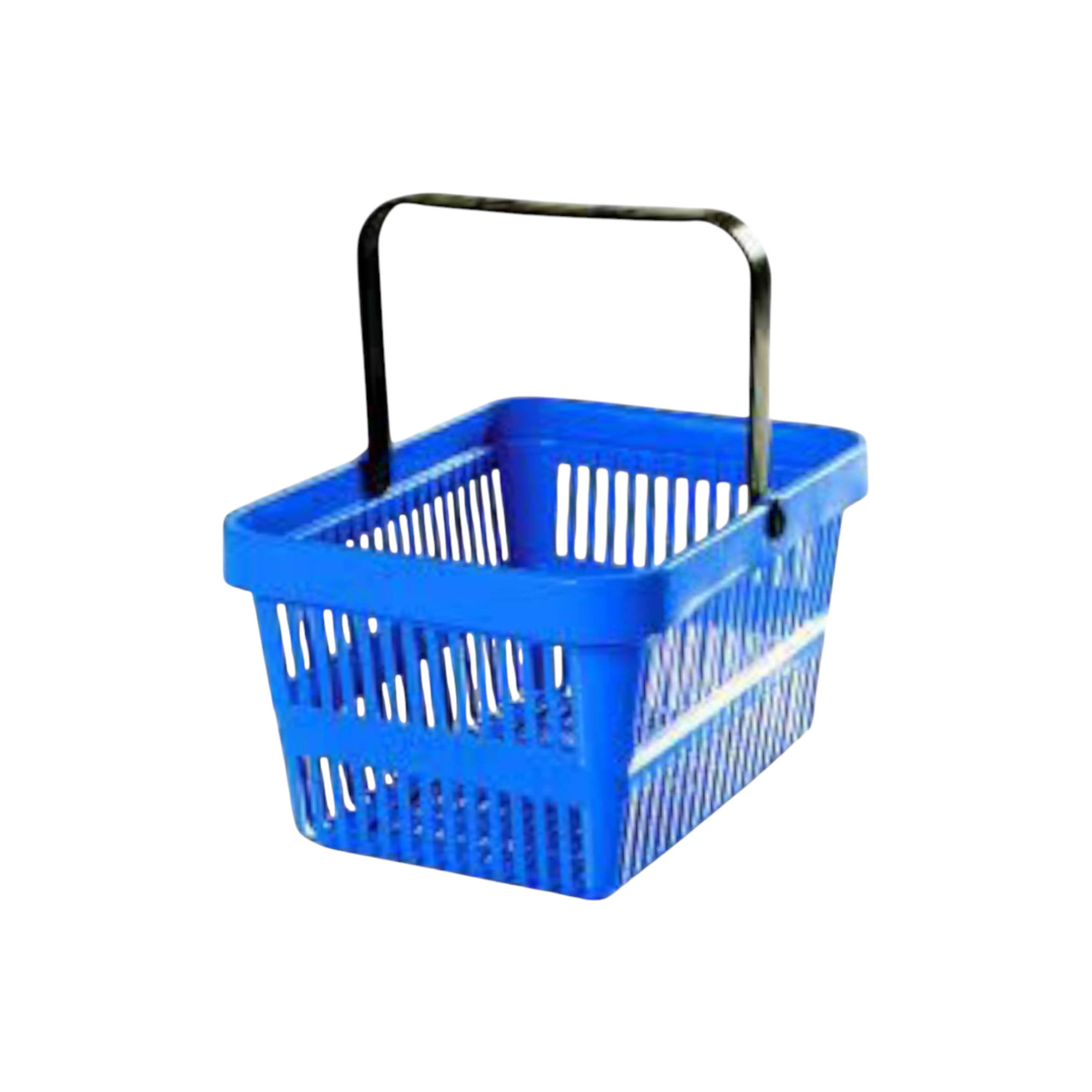 Shopping Basket Plastic Jumbo with Handle