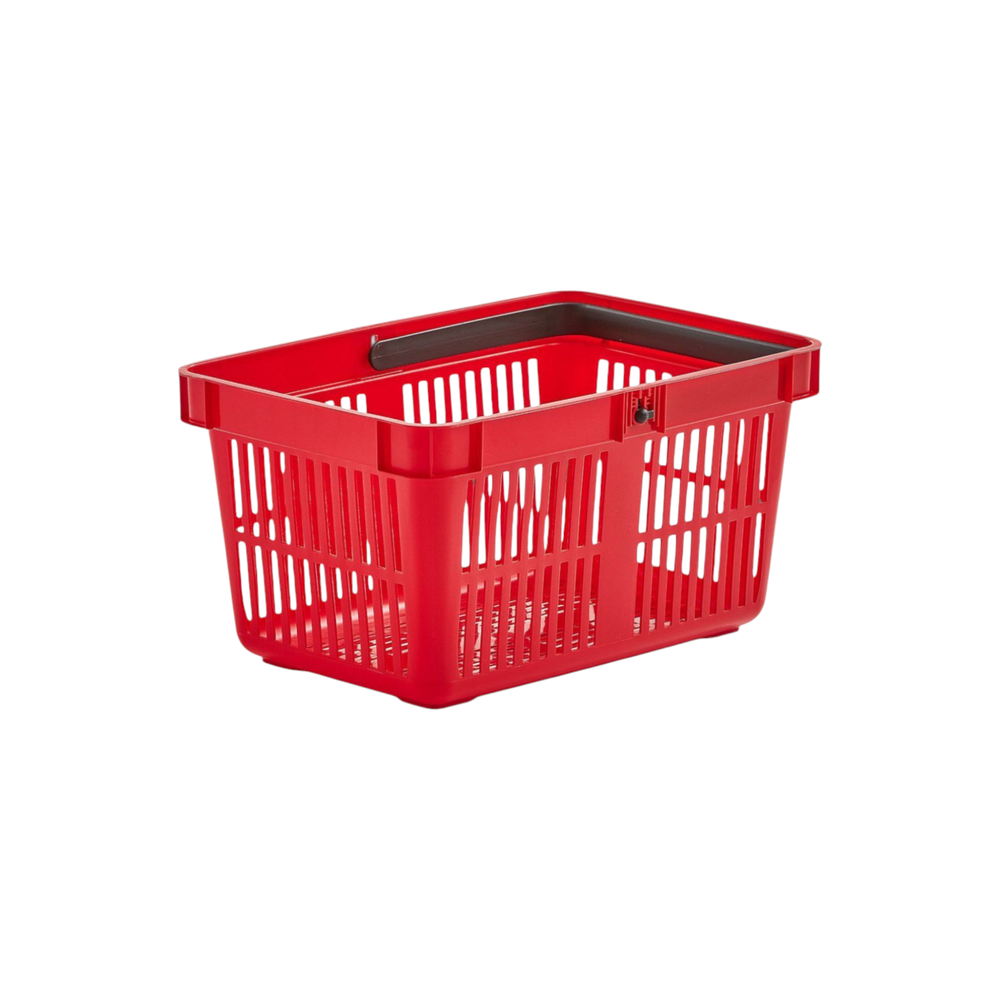 Shopping Basket Plastic Jumbo with Handle