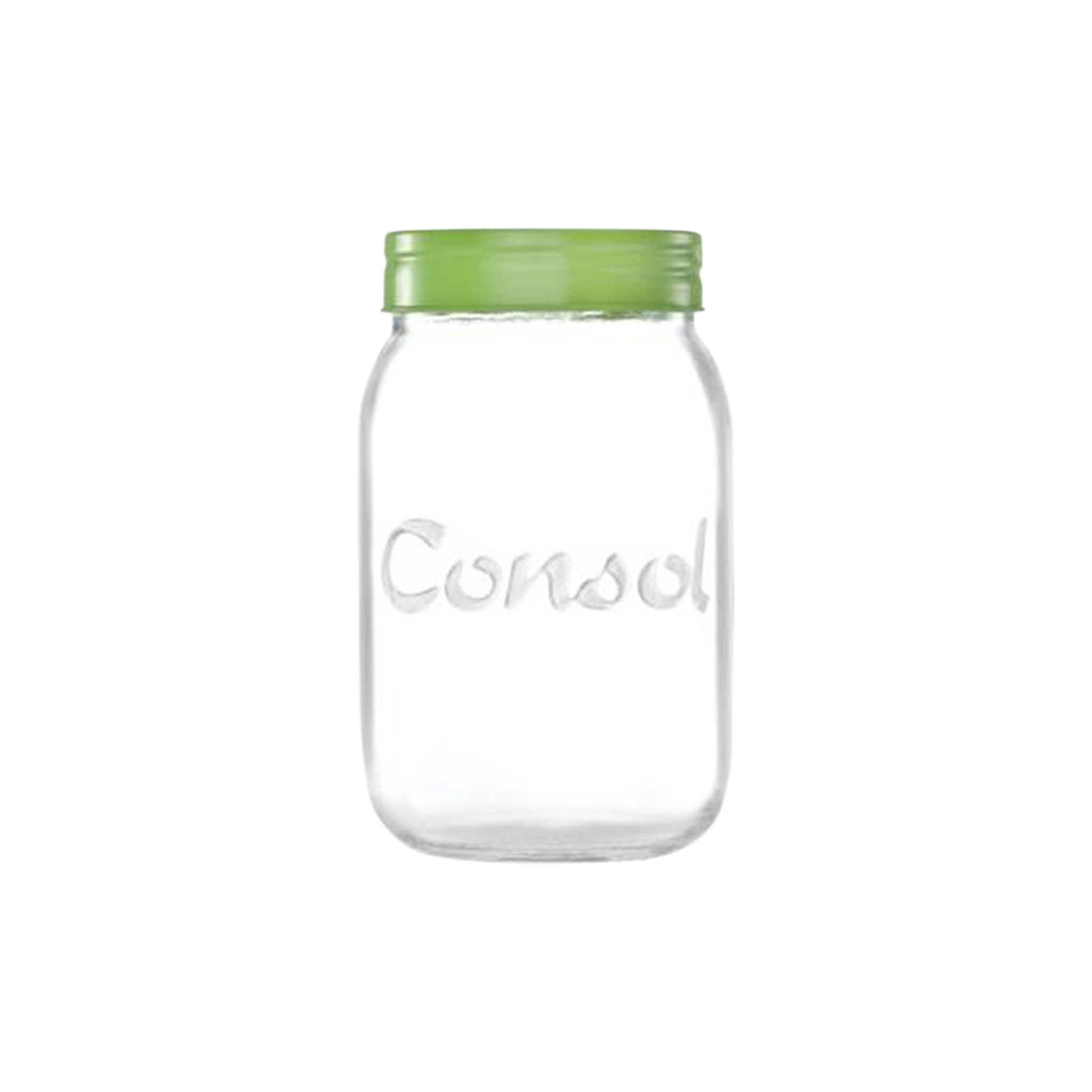 Consol 1L Glass Jar with Smartie Lid 10280