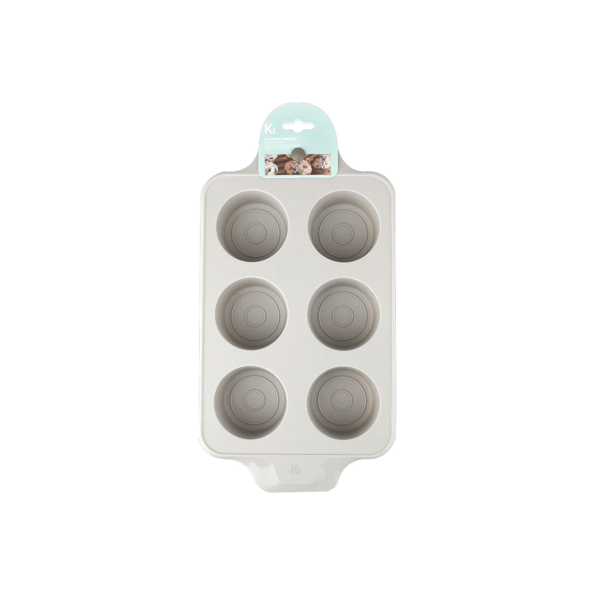 Kitchen Inspire Muffin Cups Pan 6-Cup