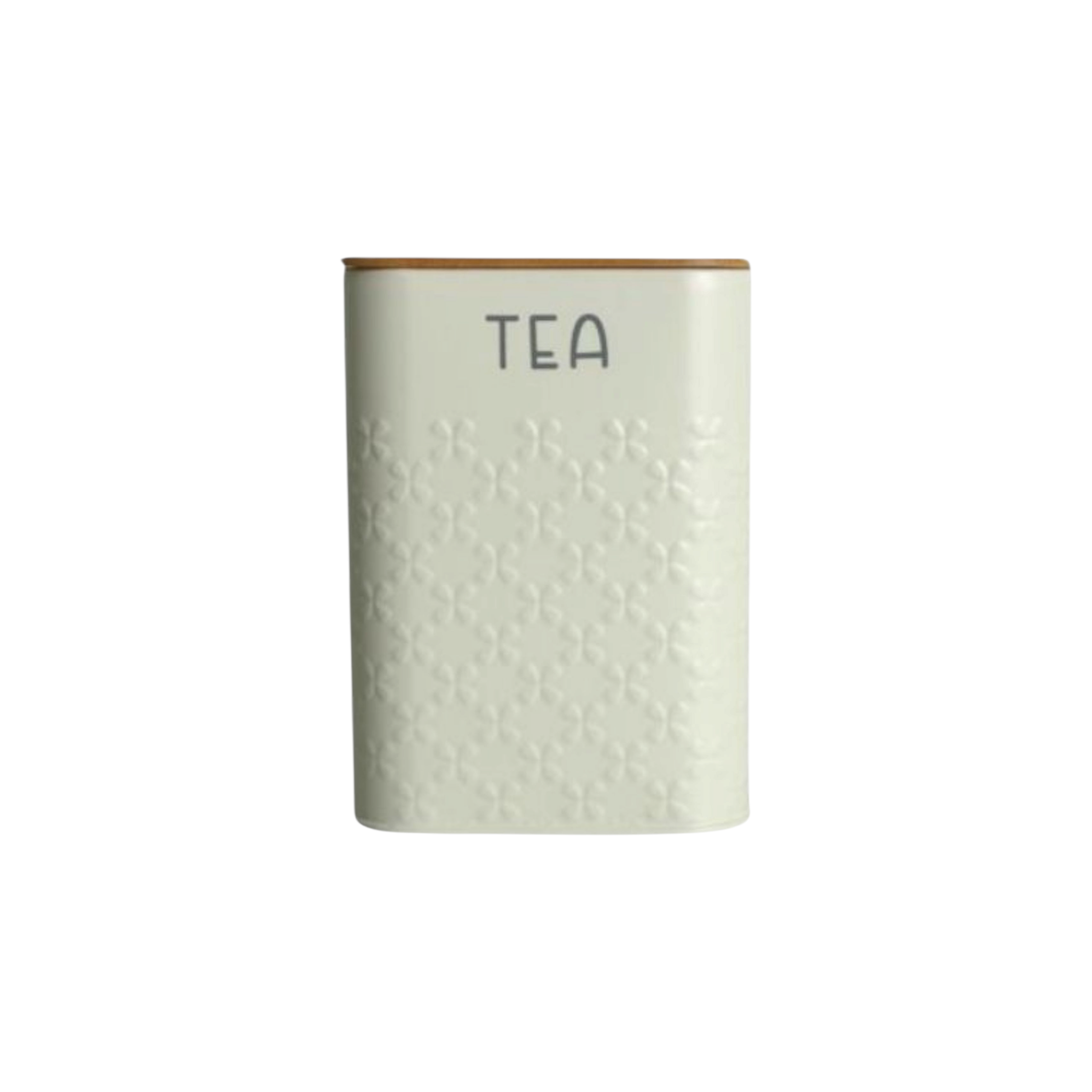 Monza Iron Canister with Bamboo Lid