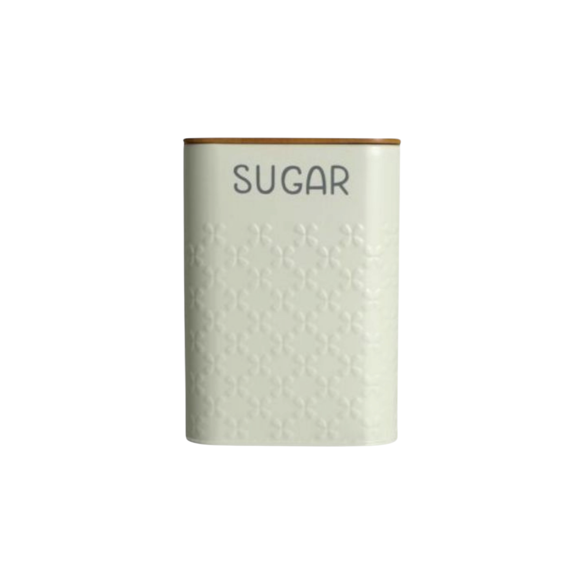 Monza Iron Canister with Bamboo Lid