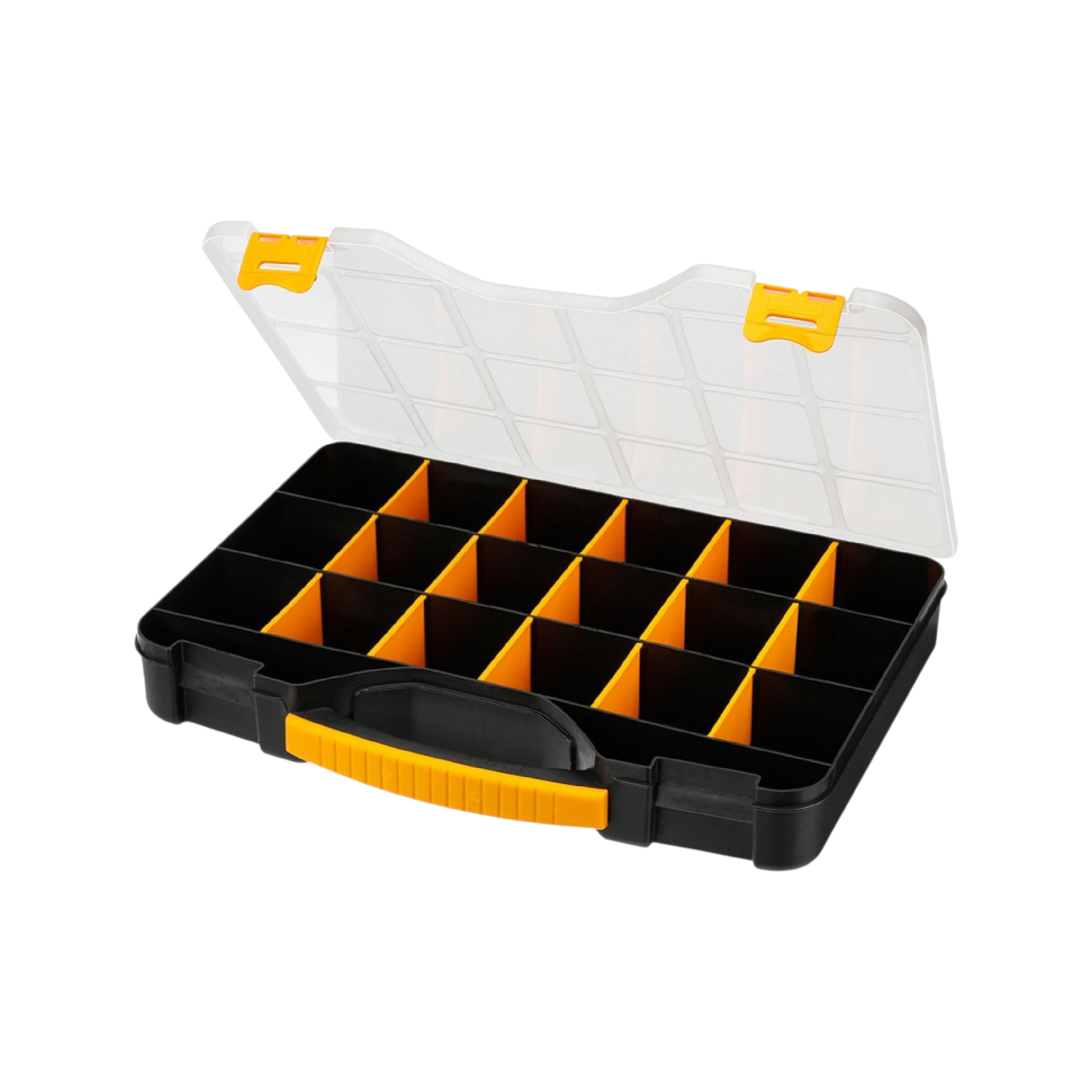 Mano Multi Utility Tackle Compartment Box 18-Partition 18inch 41x30x6cm ORG-18