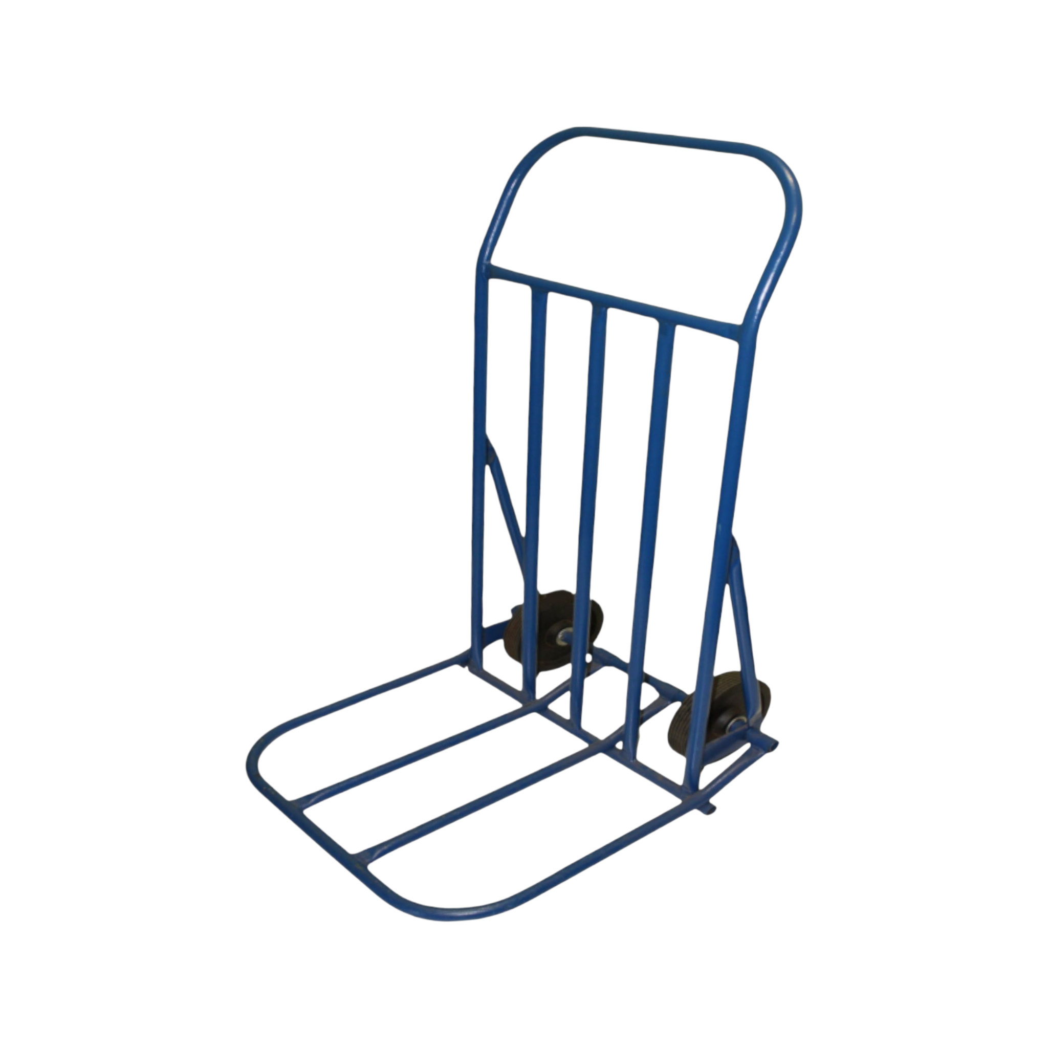 Folding Nose Trolley FN2 - 62cm Base & Blue Powder Coated