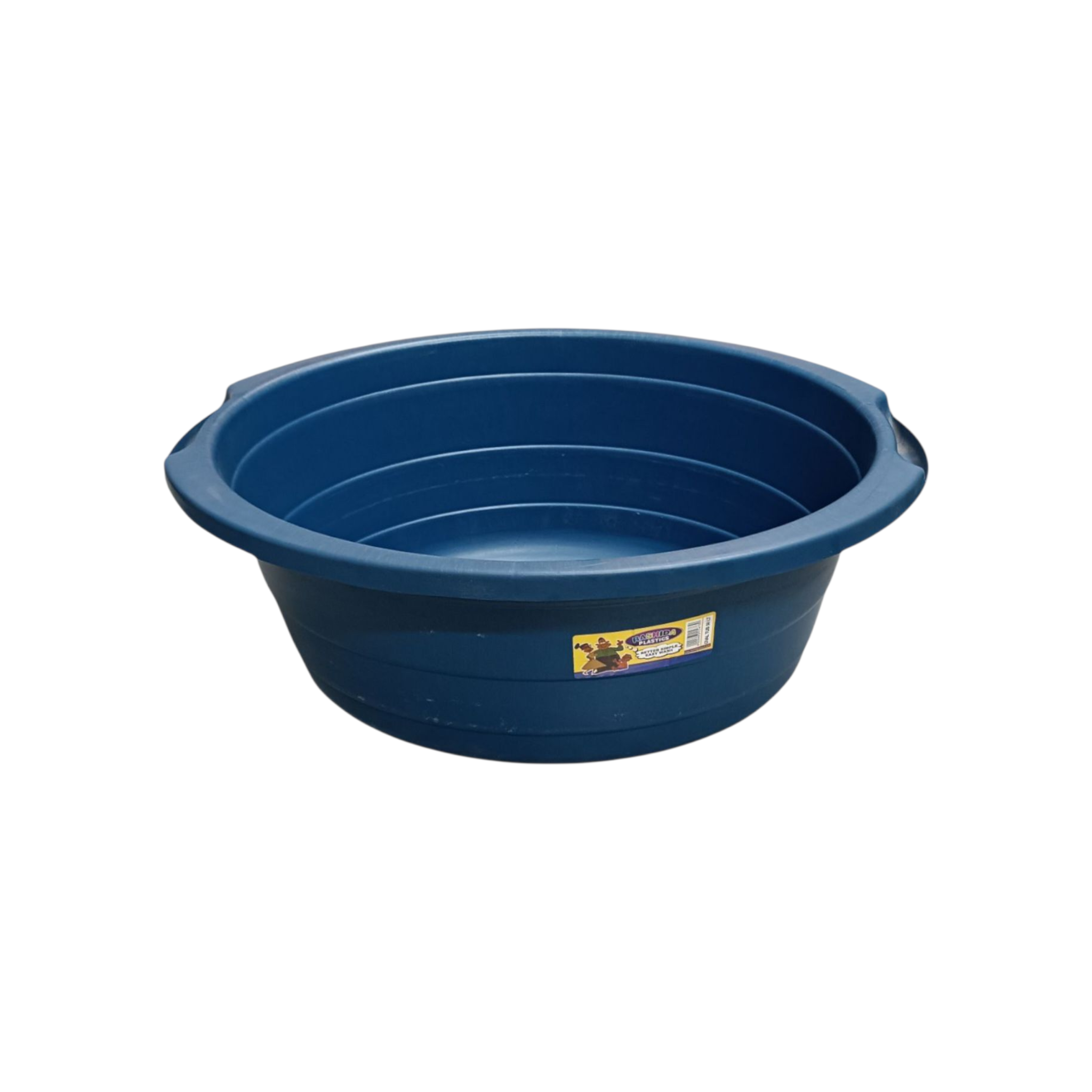 50L Plastic Oval Bath Tub Basin with Lip Handle