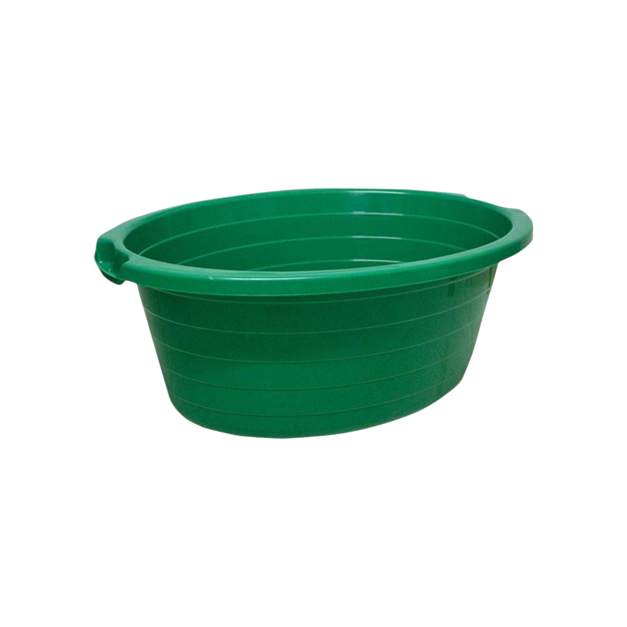 50L Plastic Oval Bath Tub Basin with Lip Handle