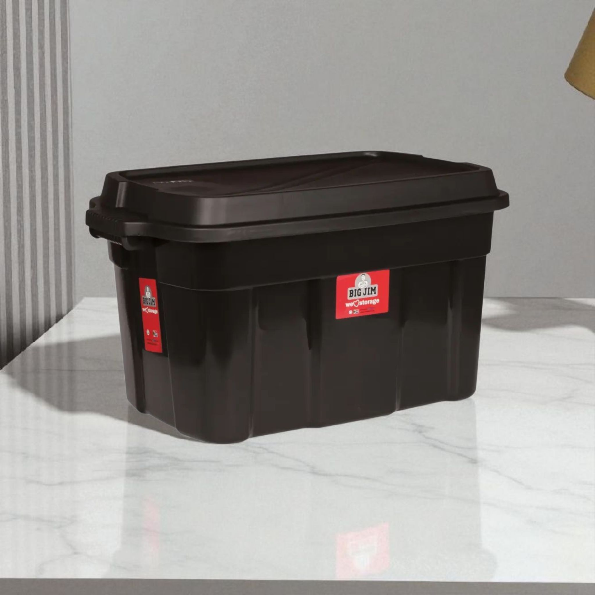 Big Jim 110L Plastic Storage Box Utility Container JO1020-BL
