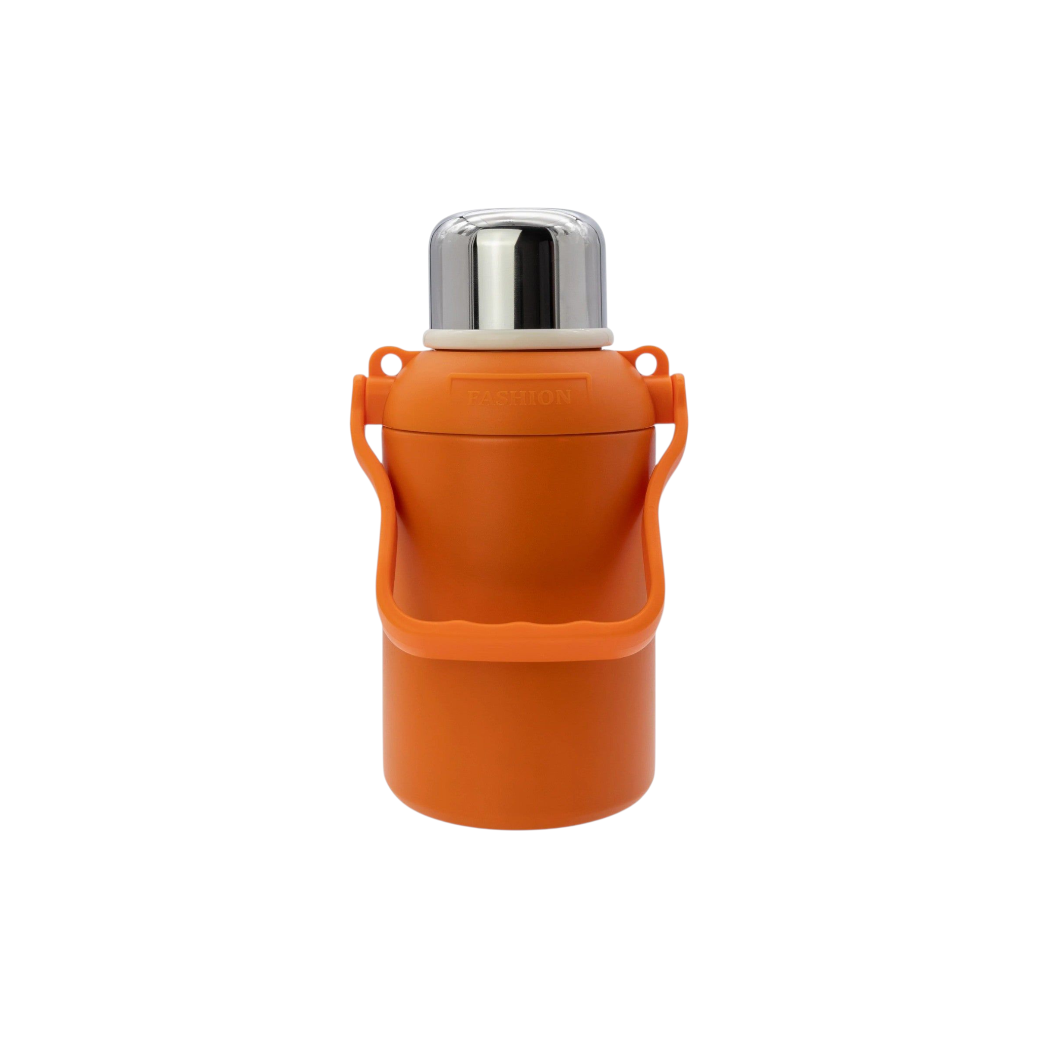 Regent Orange Sports Vacuum Flask Stainless Steel 1.3L