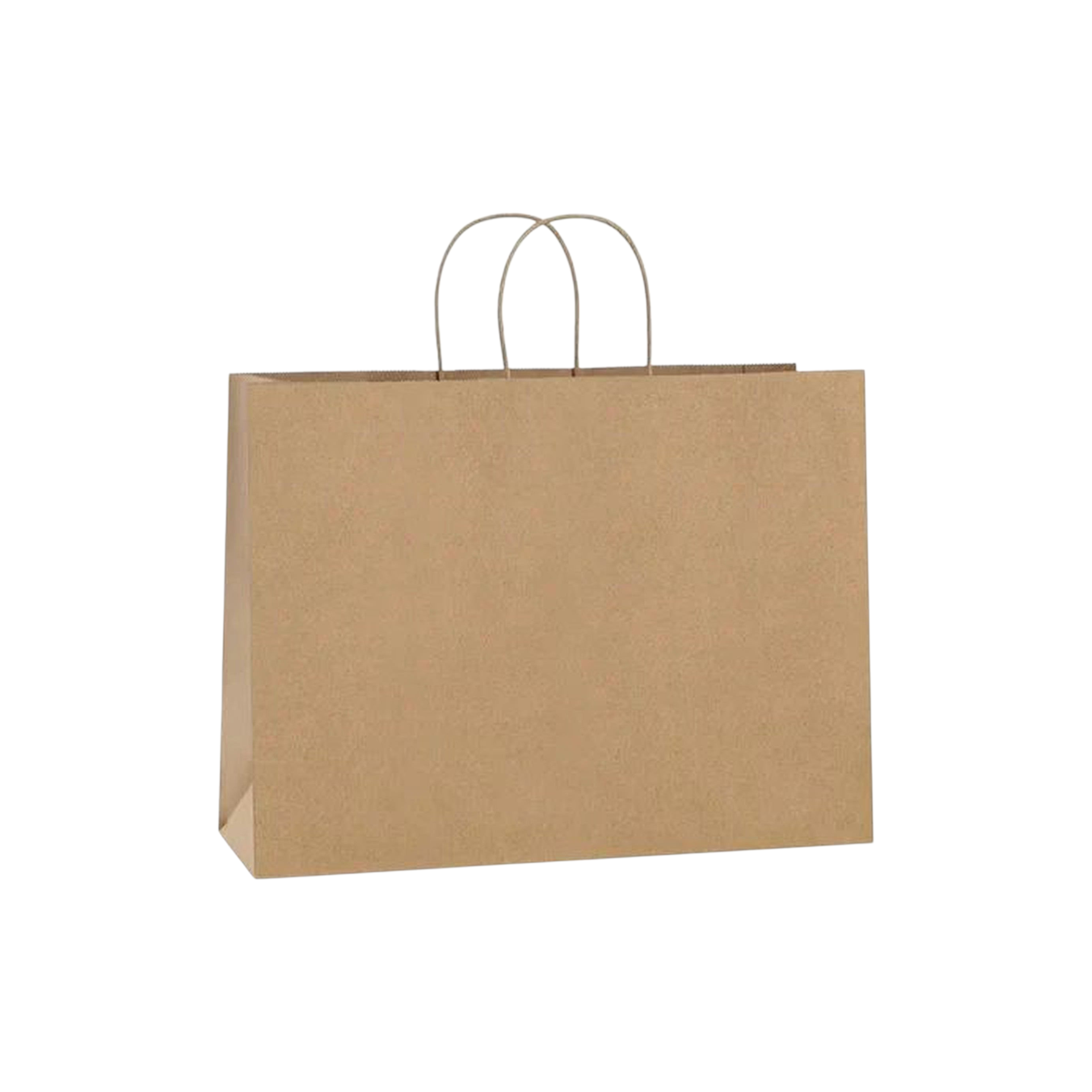 Kraft Paper Gift Shopper Bag 130gsm Landscape