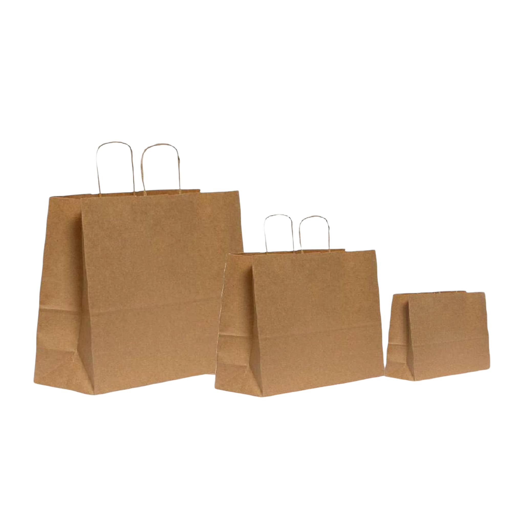 Kraft Paper Gift Shopper Bag 130gsm Landscape