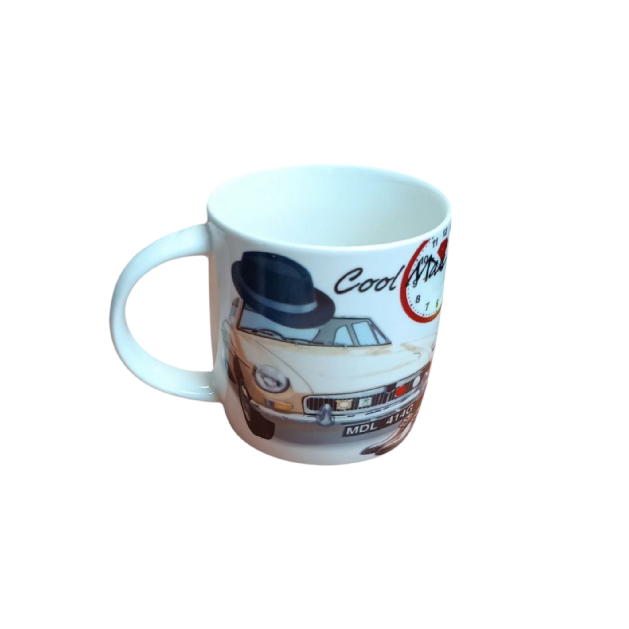 Classic Cars Ceramic Mug 8.5x9cm