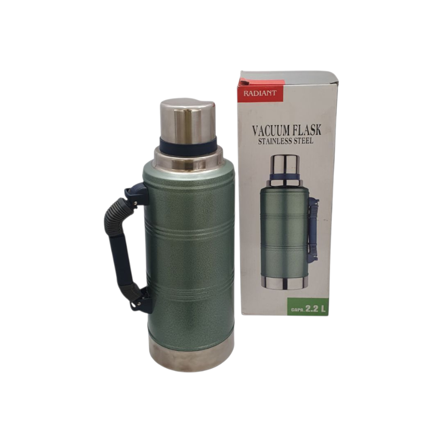 Flask Stainless Steel 2.2L Green SGN400