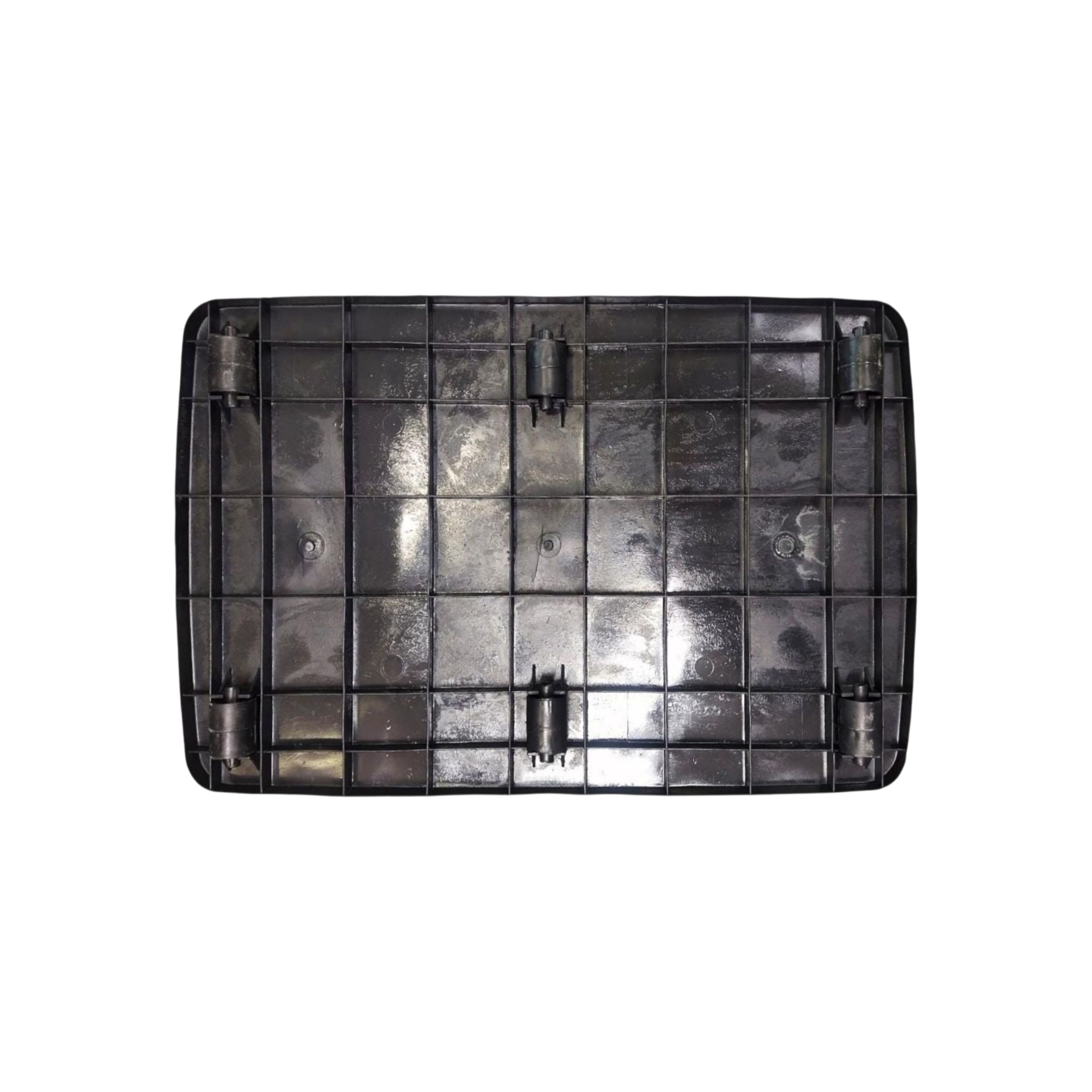 85L Storage Utility Container Box Black with Wheels