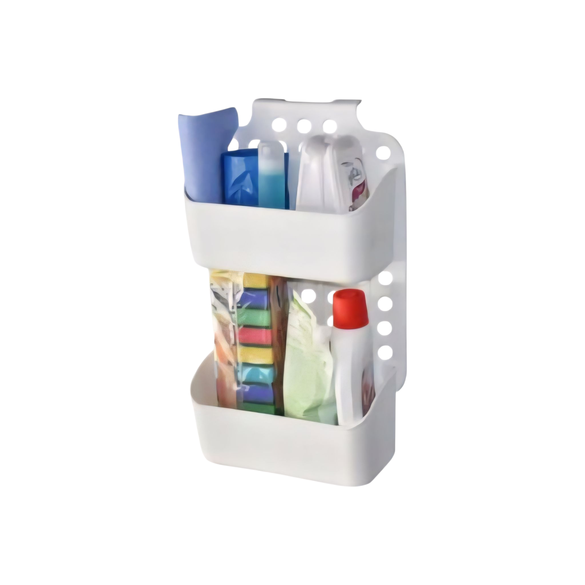 Hobby Life Soft Chef Plastic 2-Tier Adjustable Hanger Organizer AY-09167