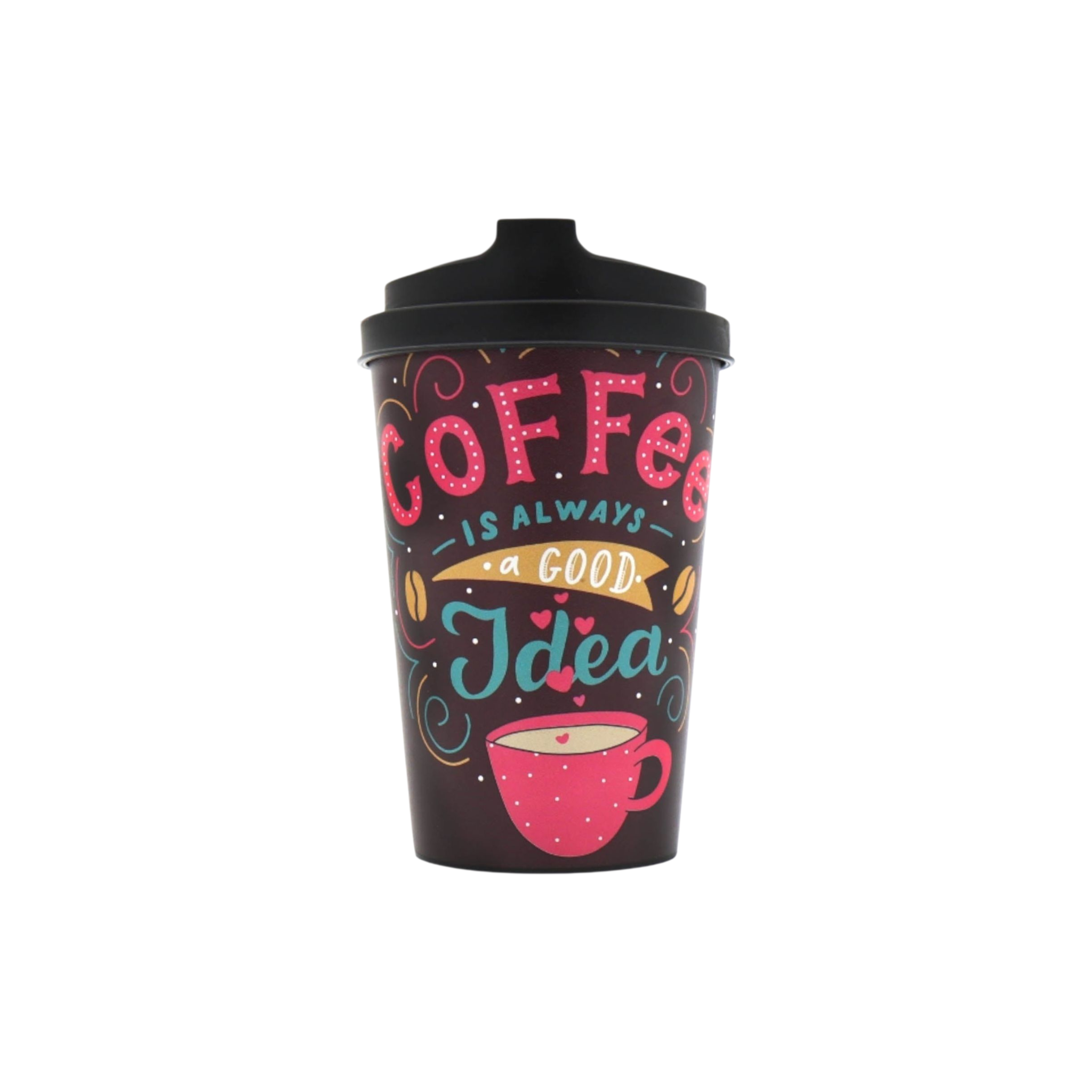 Reusable Takeaway Coffee Cup 340ml Idea Design
