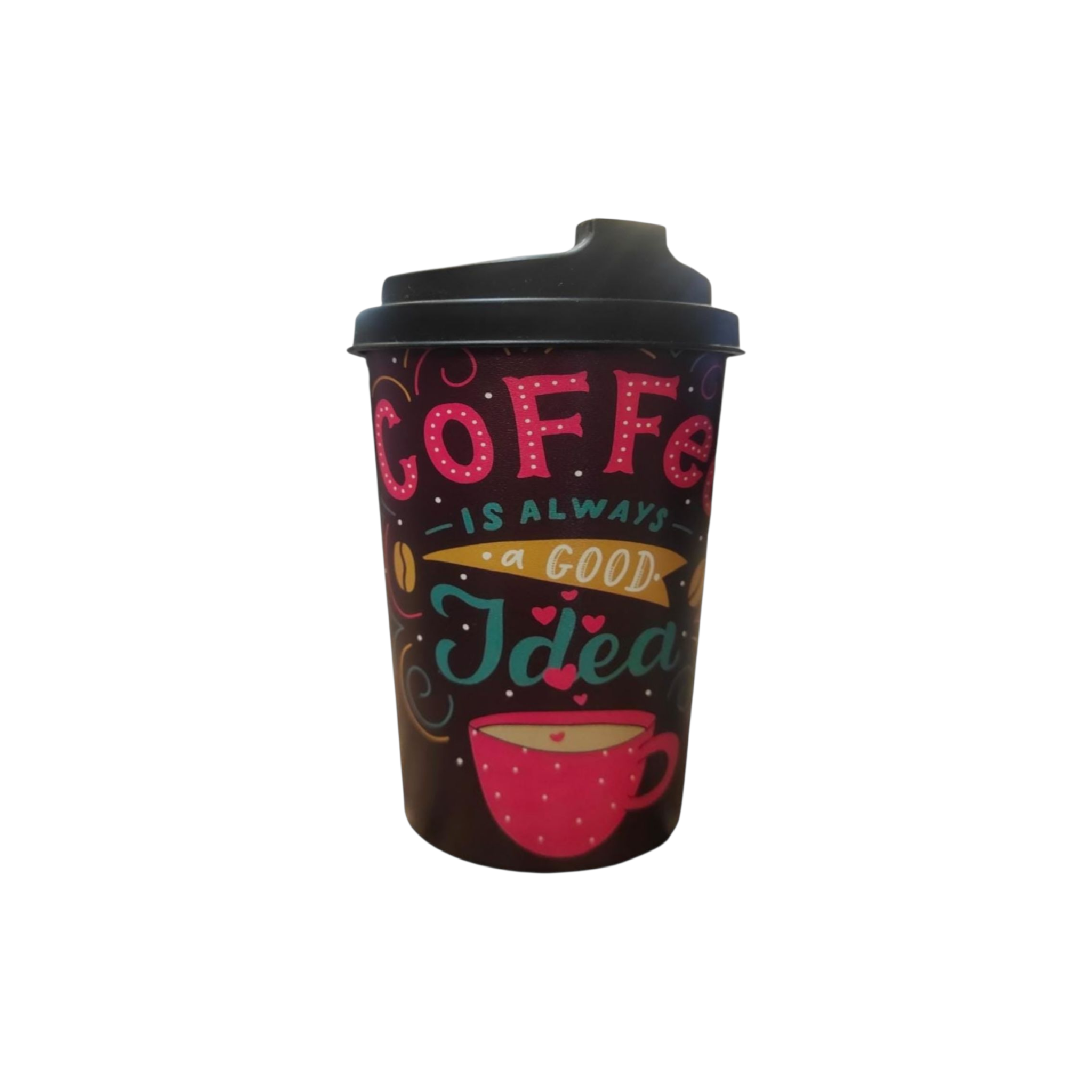 Reusable Takeaway Coffee Cup 340ml Idea Design