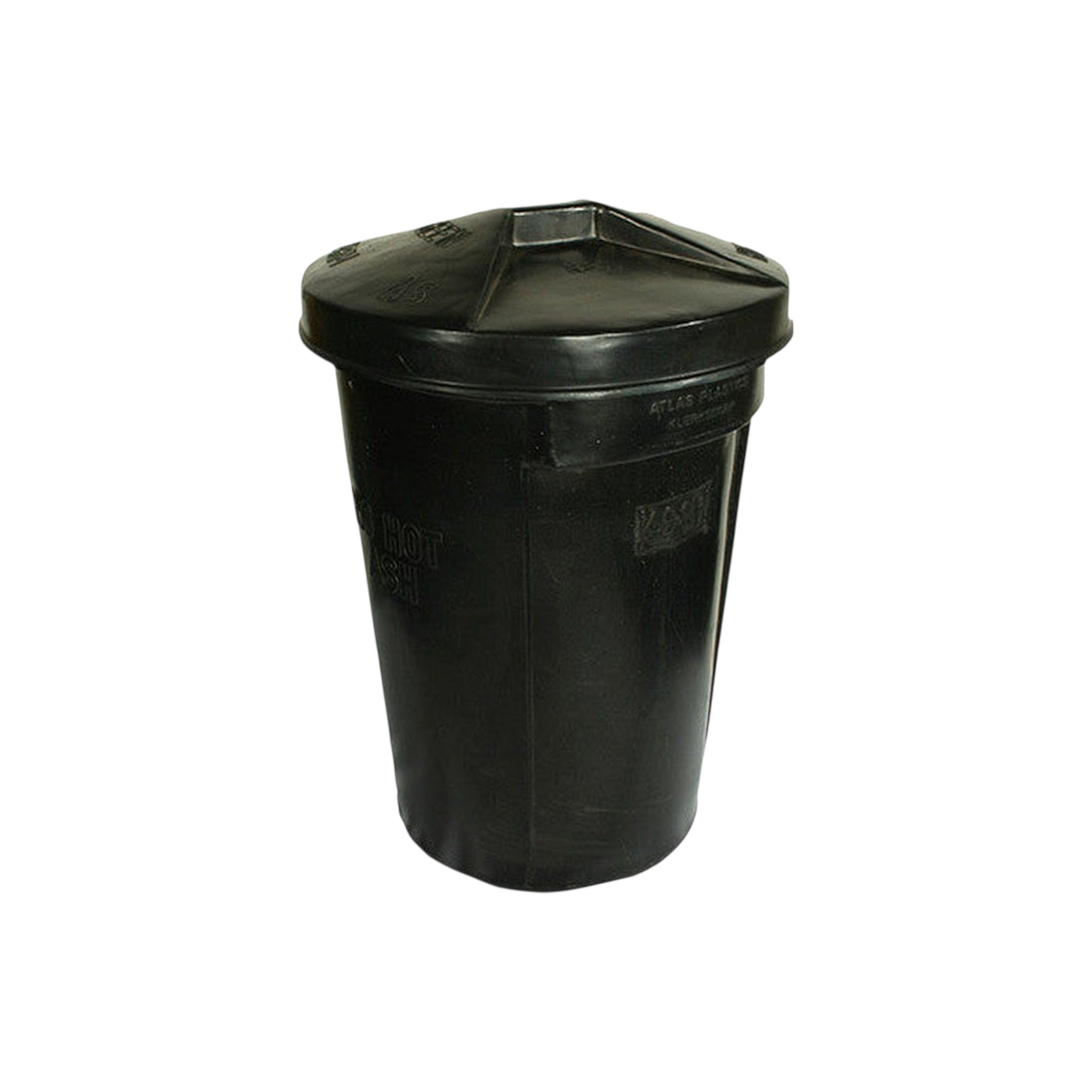 85L Atlas Refuse Bin Lid Black AP-825