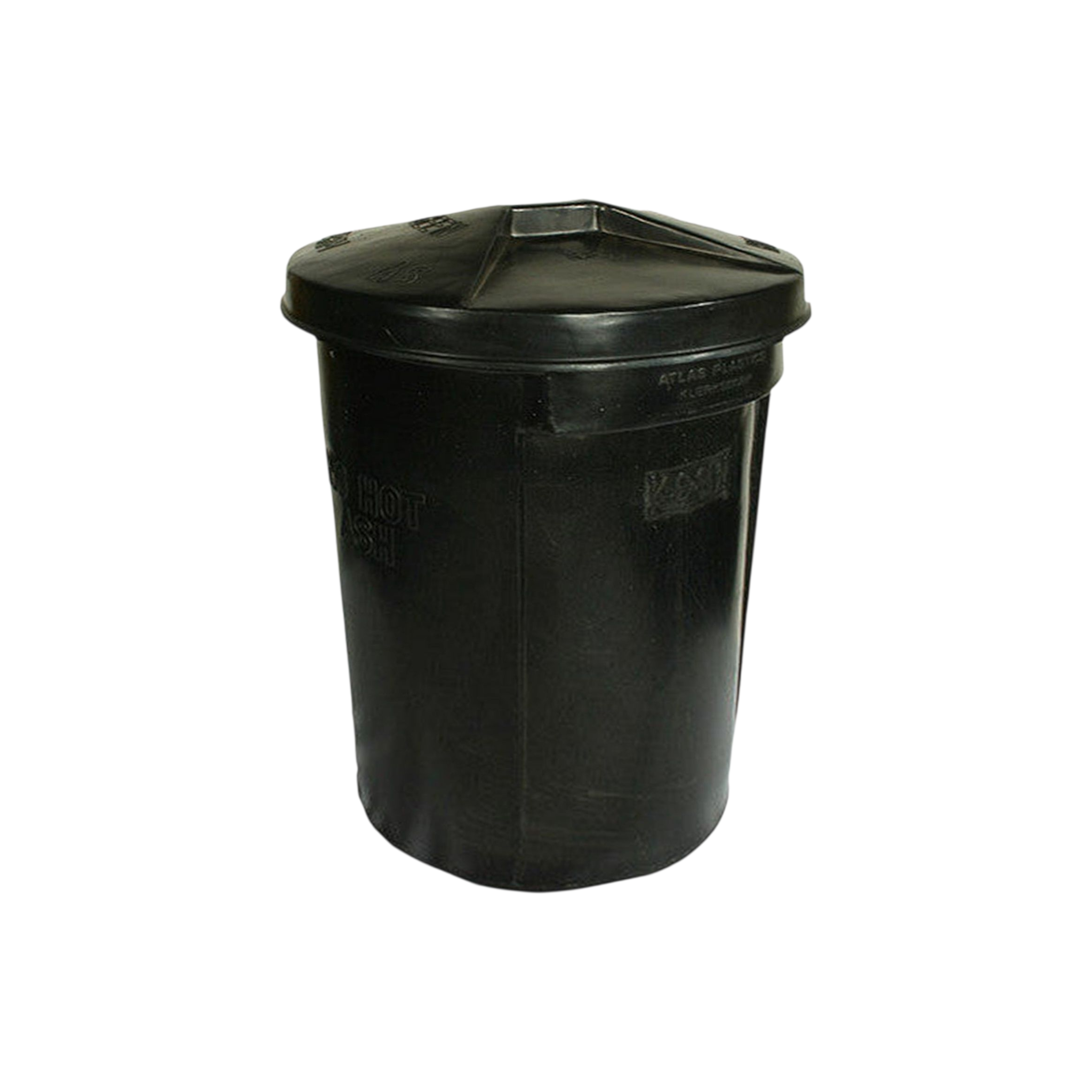 85L Atlas Refuse Bin Lid Black AP-825