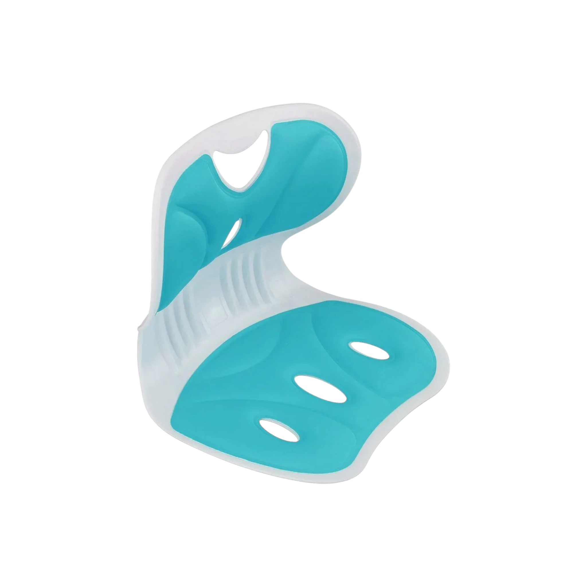 Lumbar Support Cushion,Petal Shape Waist Protector Chair Backrest for Car Seat Office Chair Reclining Bed Emerald